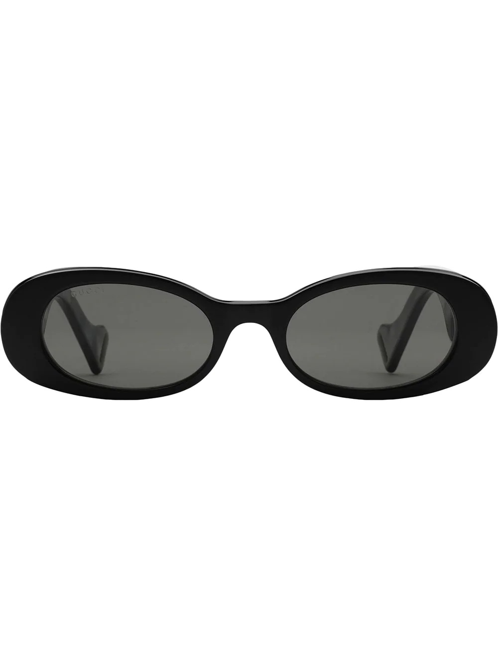 oval frame sunglasses - 1