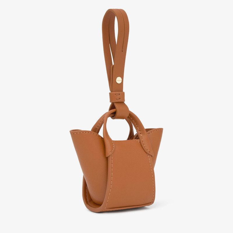 TOUS Camel-colored tulip Charm key ring TOUS Icons outlook