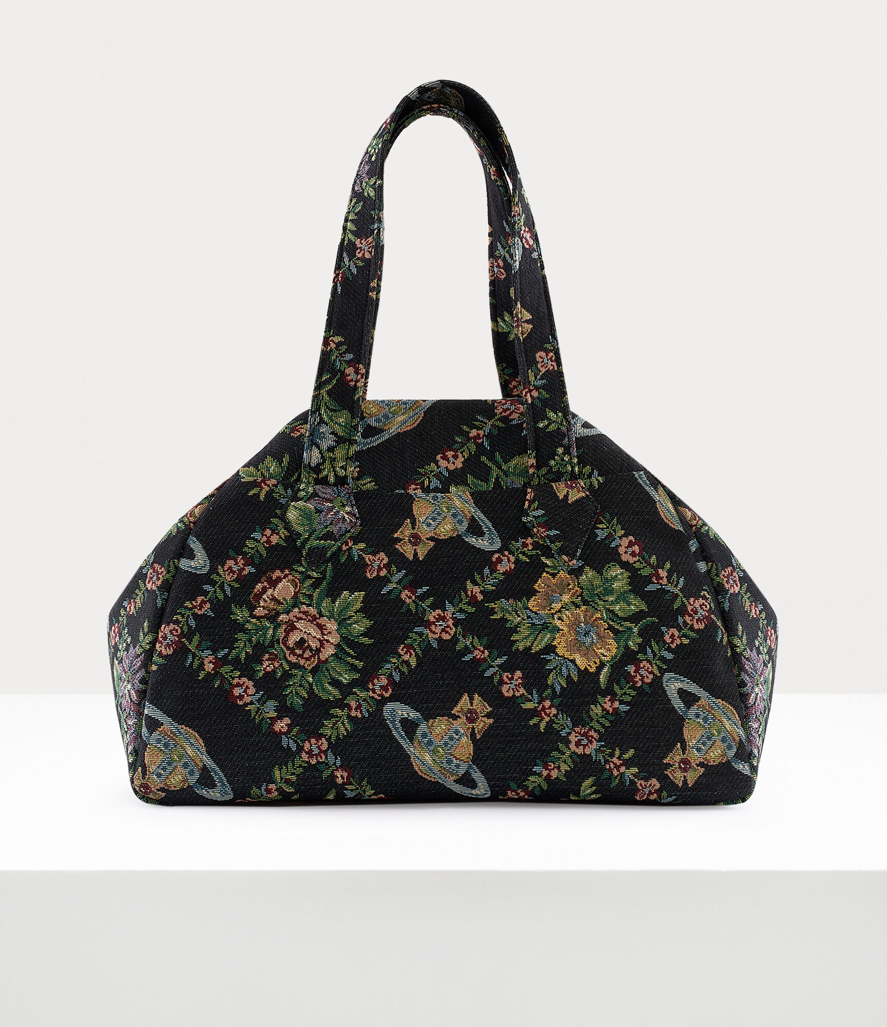 Vivienne Westwood ベージュ ラージArchive Yasmineハンドバッグ Vivienne Westwood Beige Large Archive Yasmine Hand Bag