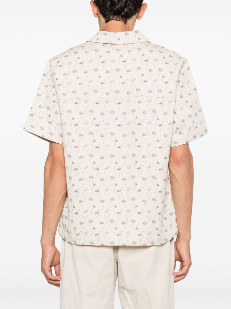 Salvi floral field short-sleeve shirt 4