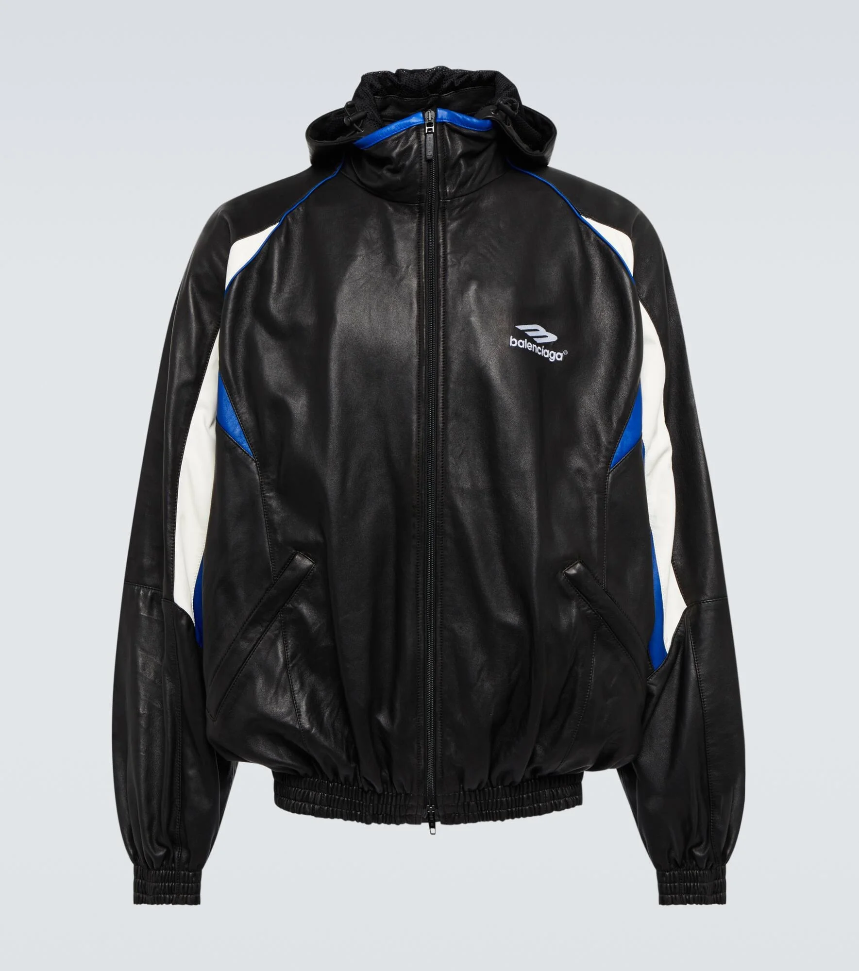 BALENCIAGA Leather hoodie | REVERSIBLE