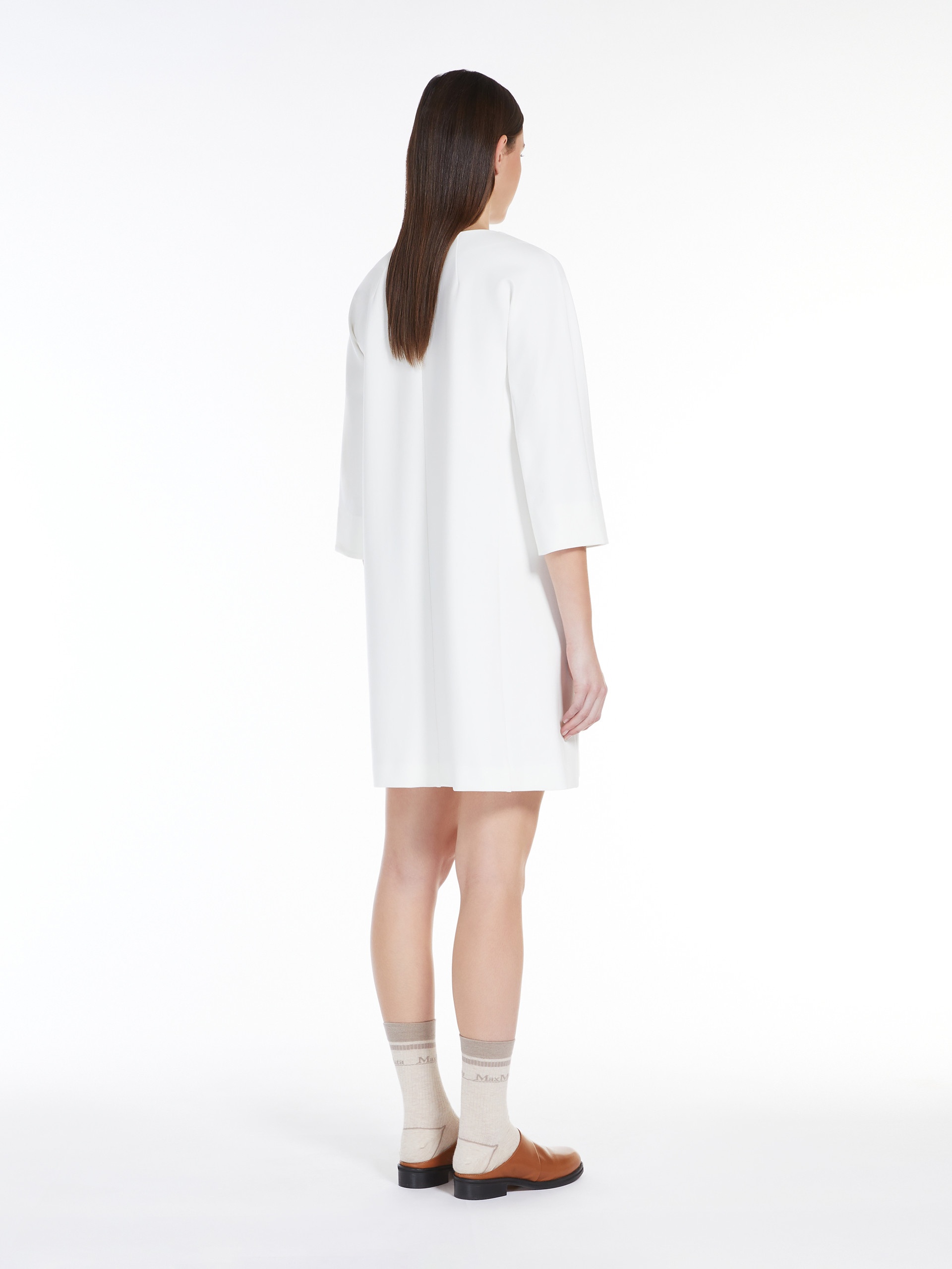 NOEL Short Milan-stitch jersey dress - 4