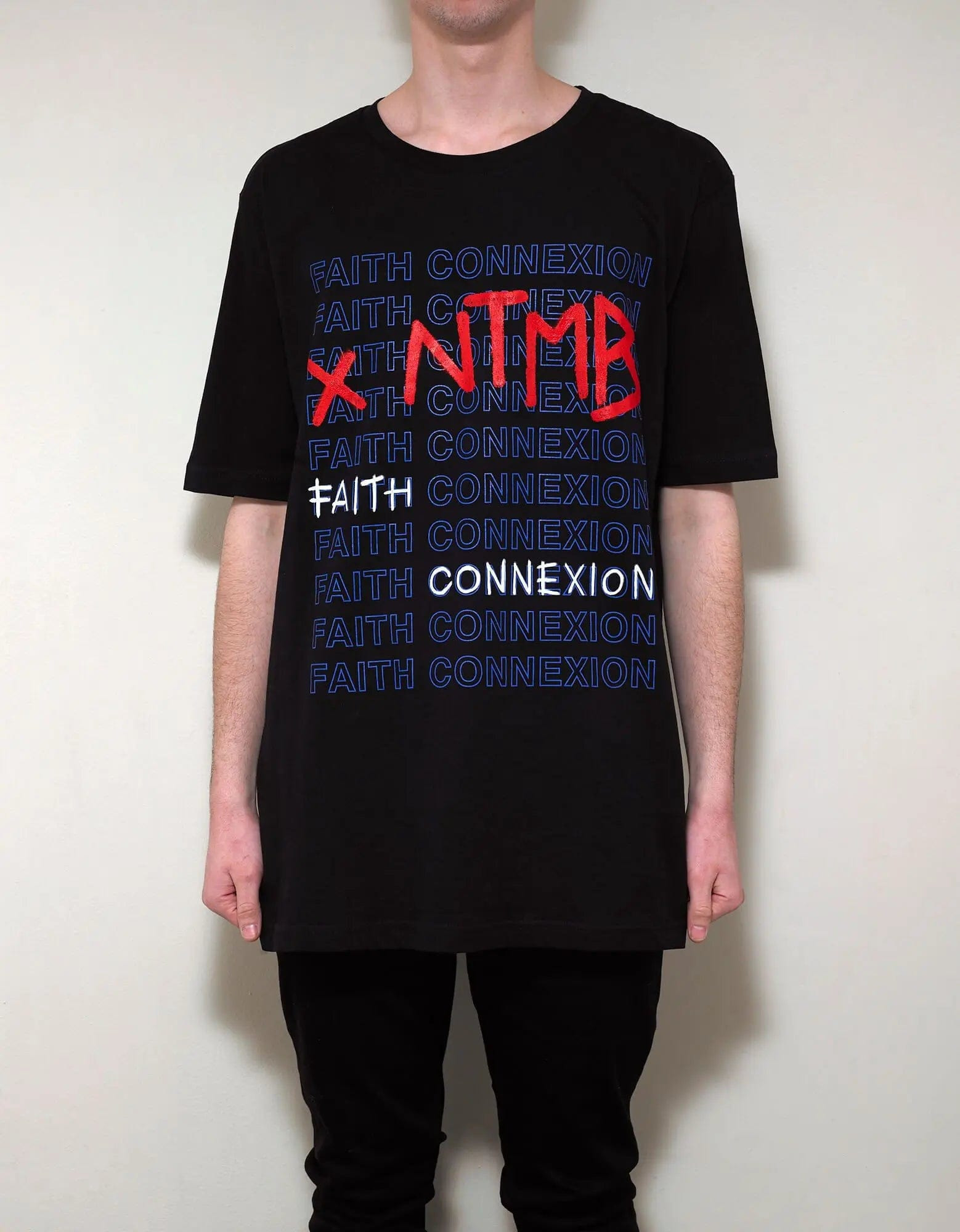Faith Connexion NTMB Logo Print T-Shirt - 3