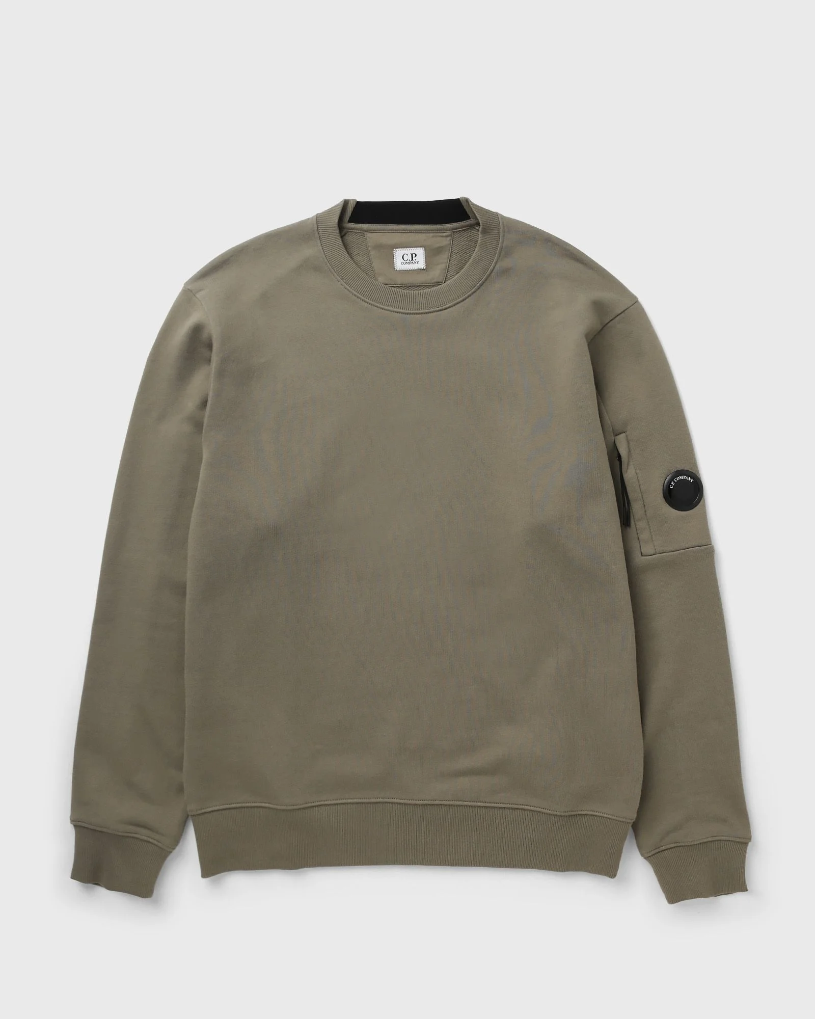DIAGONAL RAISED FLEECE CREWNECK LENS SWEATSHIRT - 1