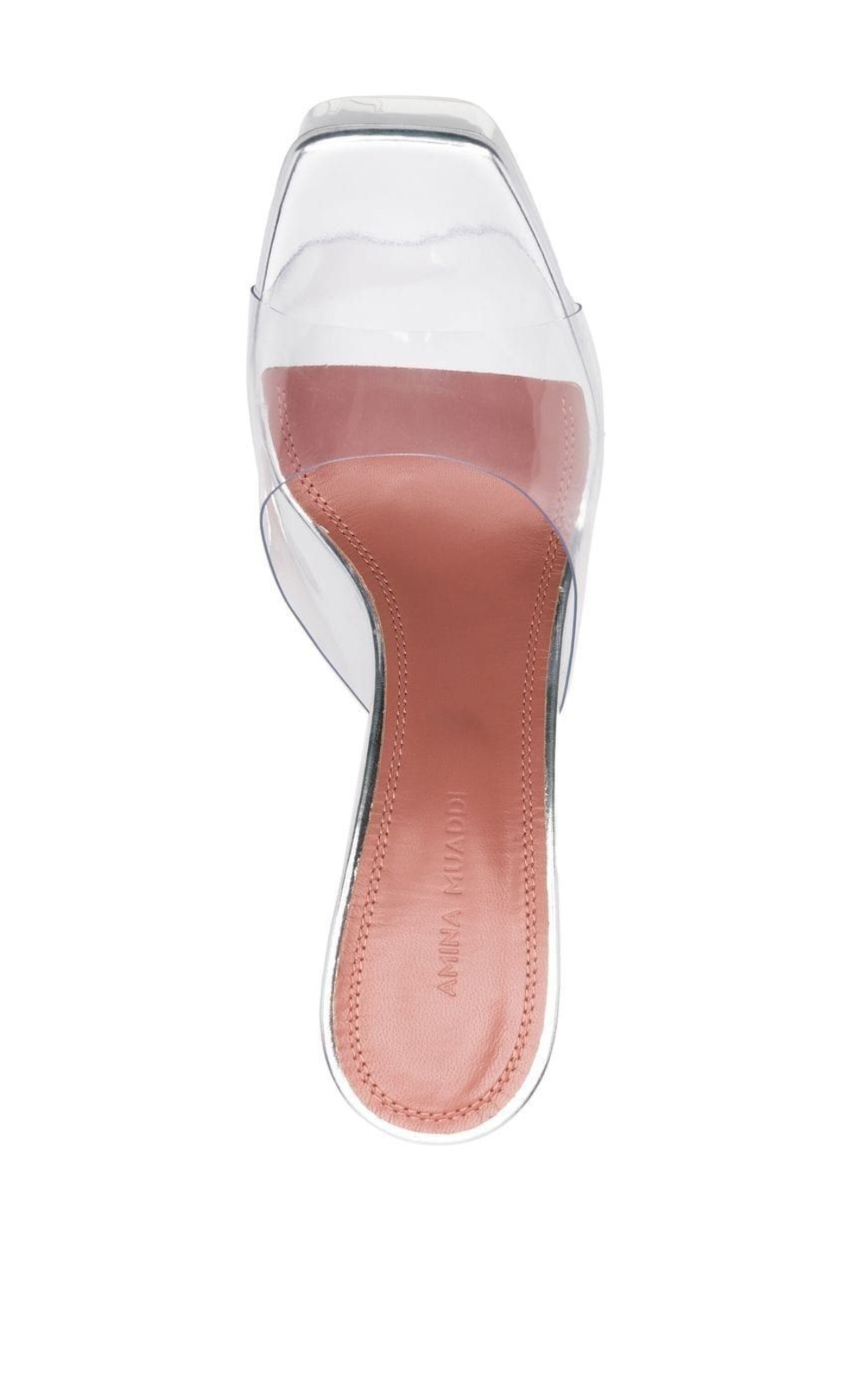 Dalida Glass PVC Platform Mules - 5