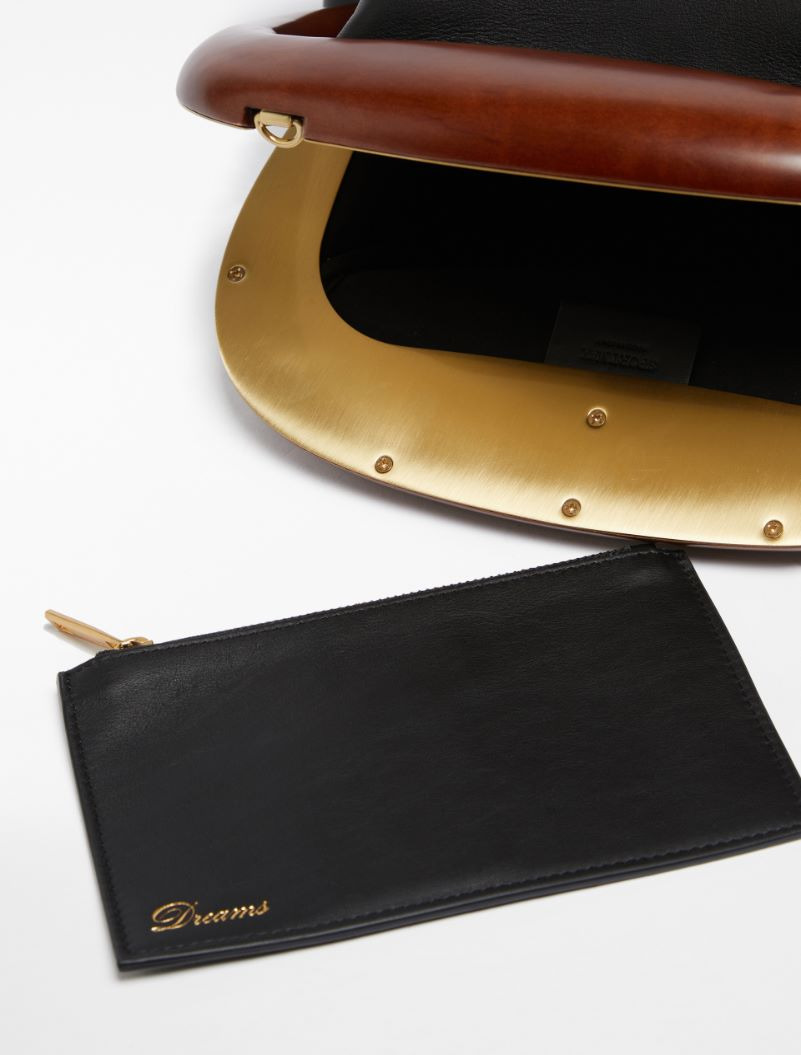 Medium leather Bouba bag - 5