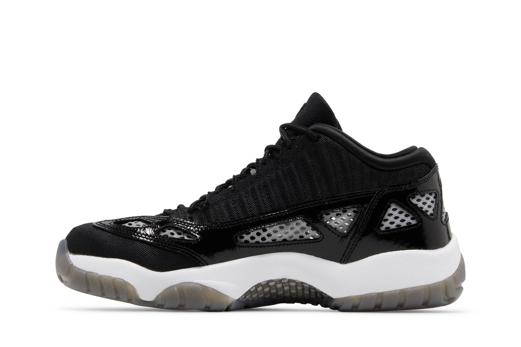Air Jordan 11 Retro Low IE 'Black White' - 3