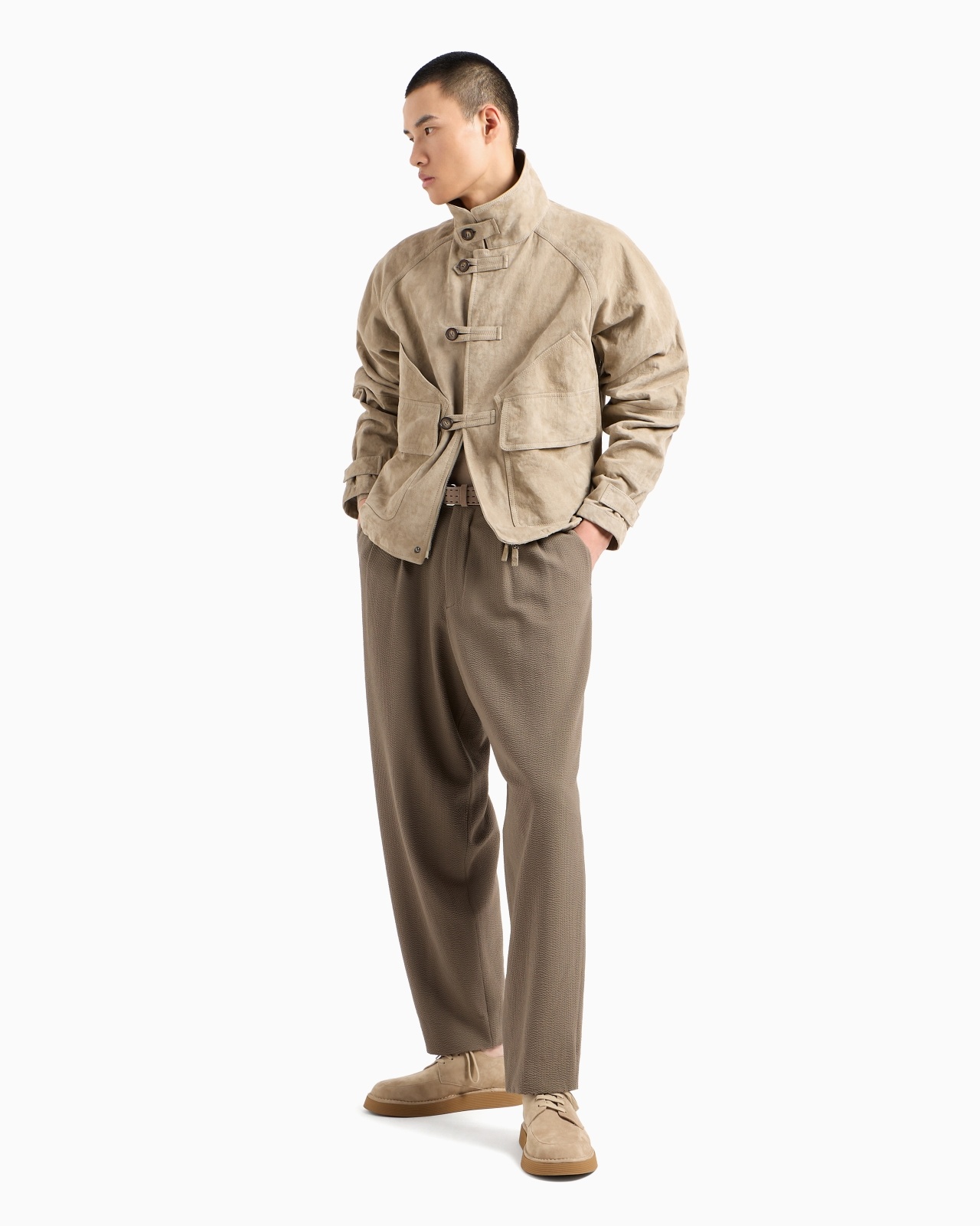 BLOUSON IN SUEDE LAMBSKIN - 2
