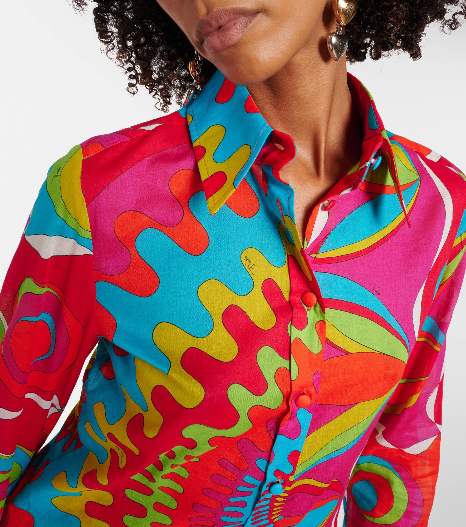 Printed cotton shirt - 4