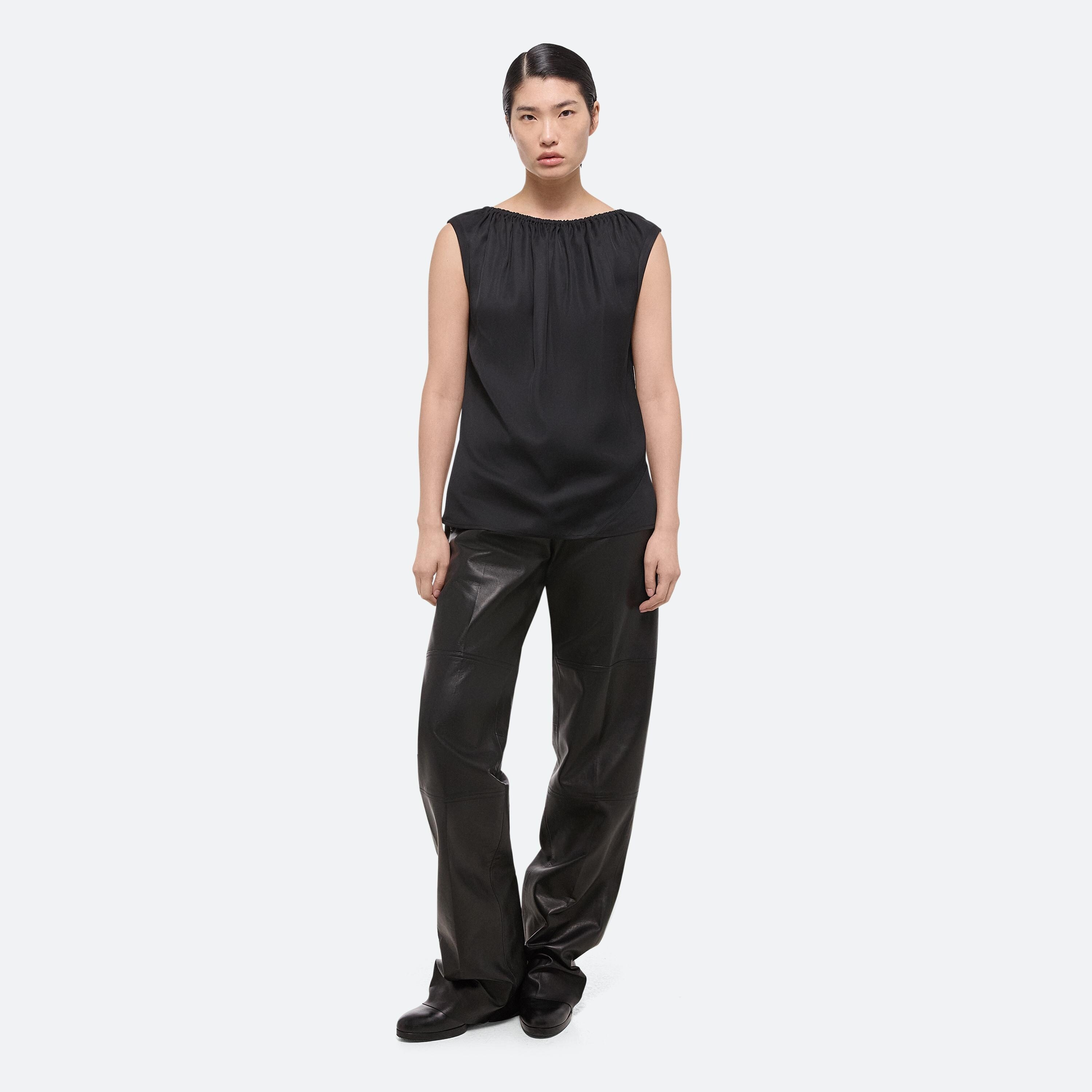 DRAWSTRING SLEEVELESS TOP - 9