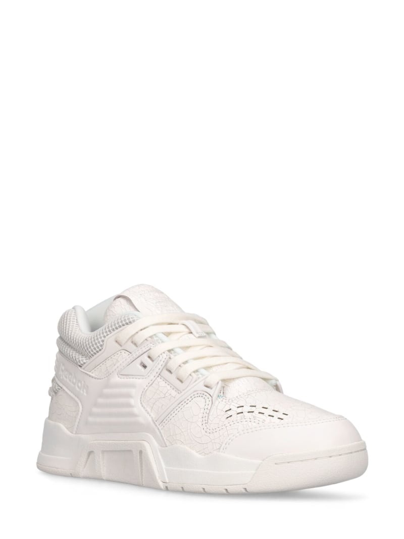 Club C LTD cracked leather sneakers - 3