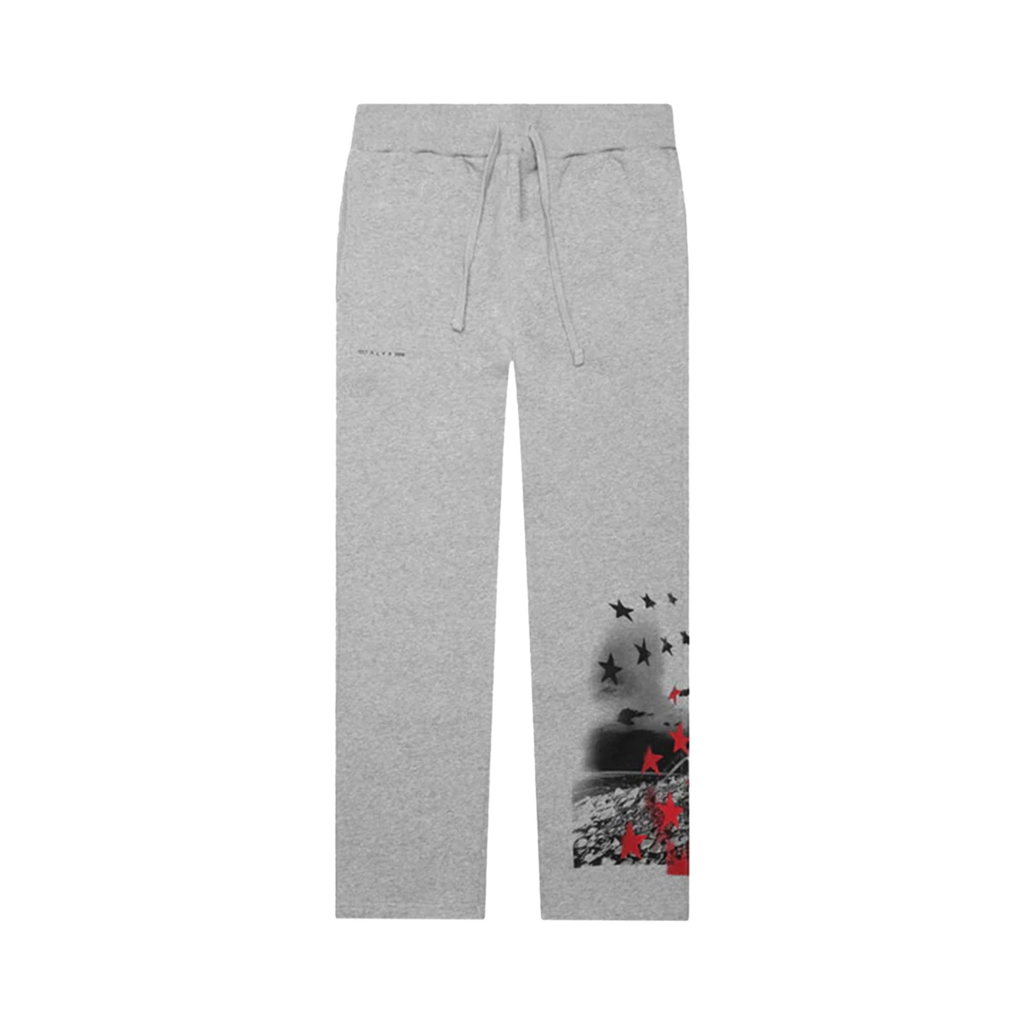 1017 ALYX 9SM Mirrored Logo Pants 'Grey Melange' - 1
