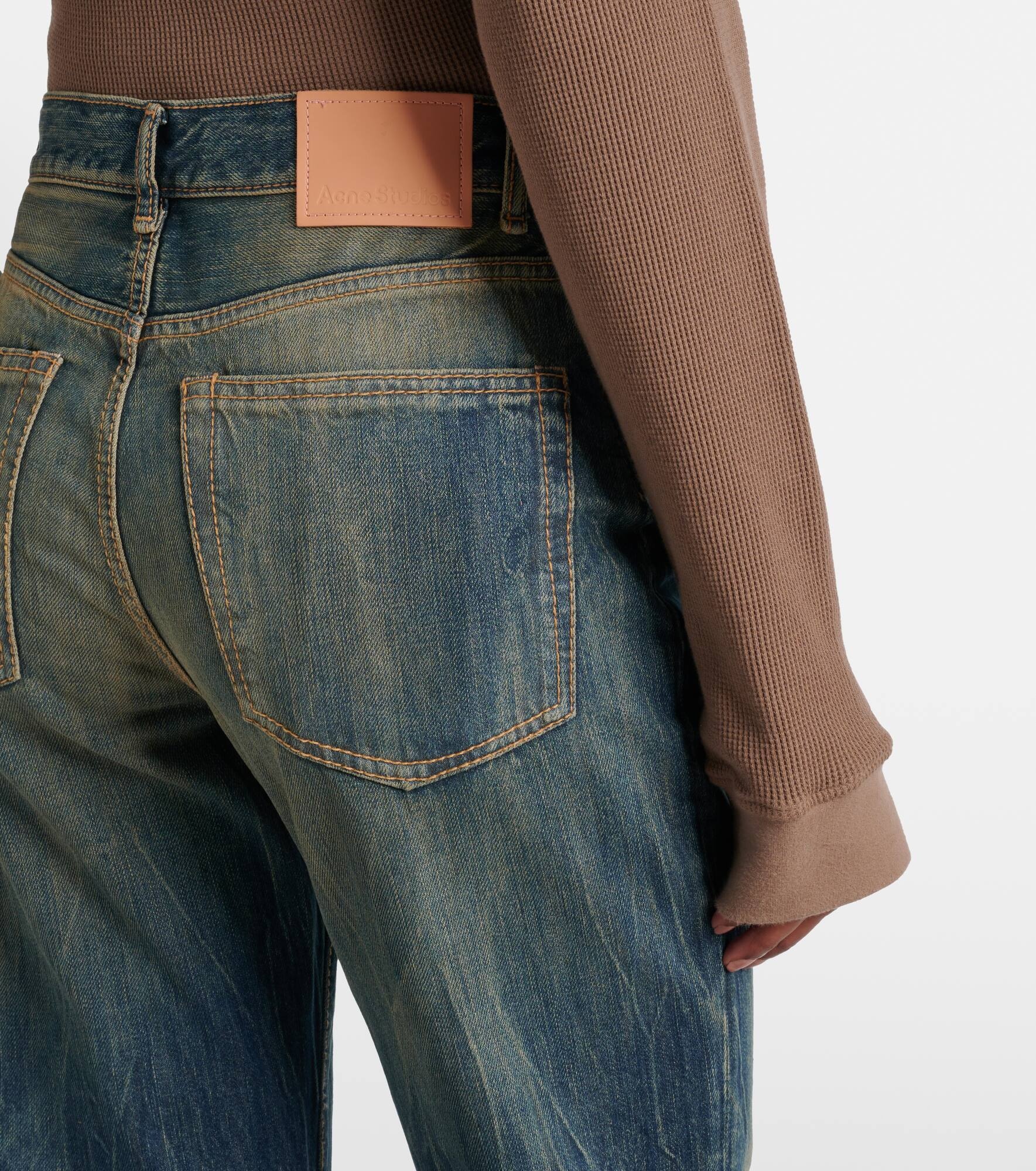 2024F high-rise bootcut jeans - 6