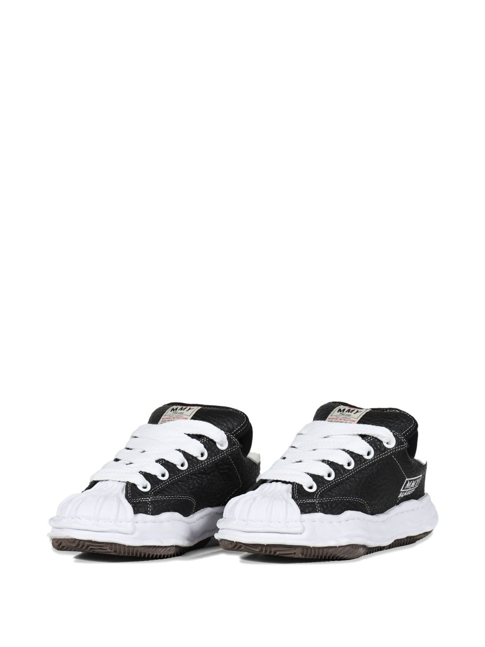 Blakey leather lace-up sneakers - 2