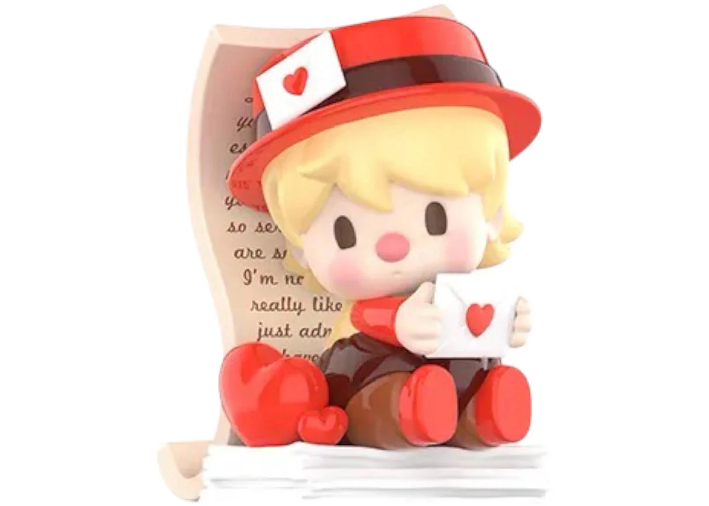 Pop Mart Sweet Bean The Language of Love Series Romantic Letter Figure - 1