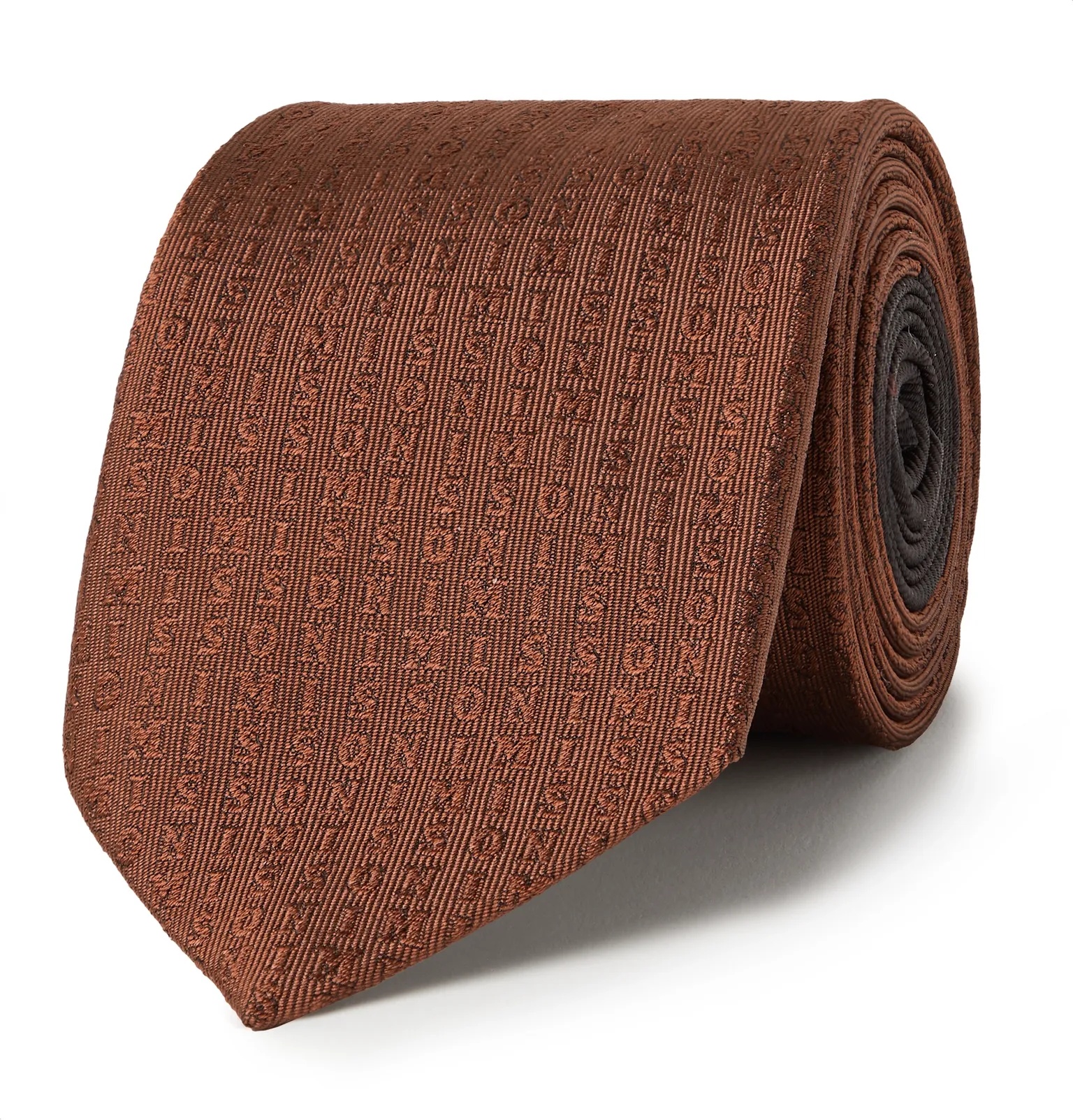 7cm Logo Silk-Jacquard Tie - 4