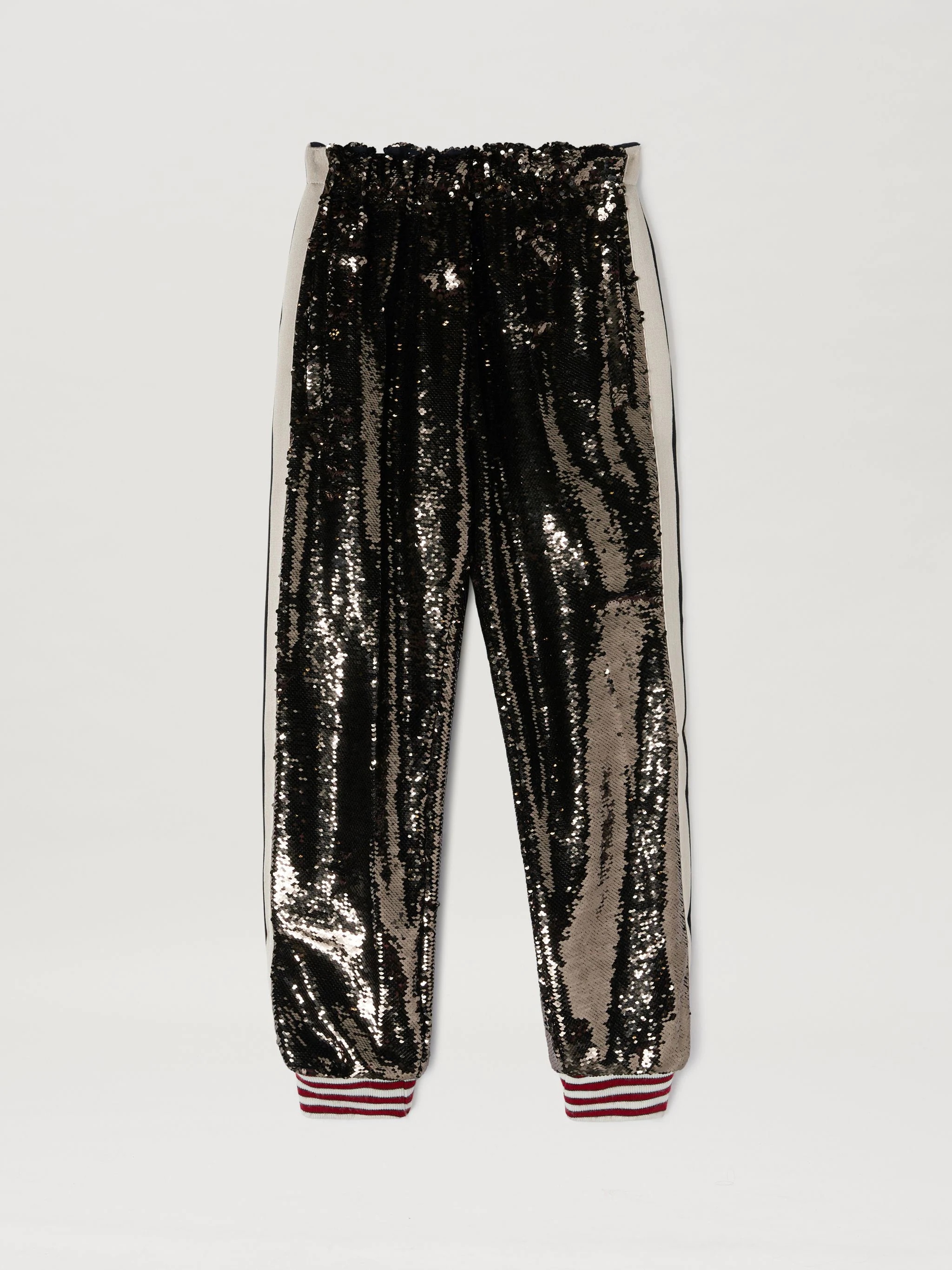 SEQUINS TRACK PANTS - 1