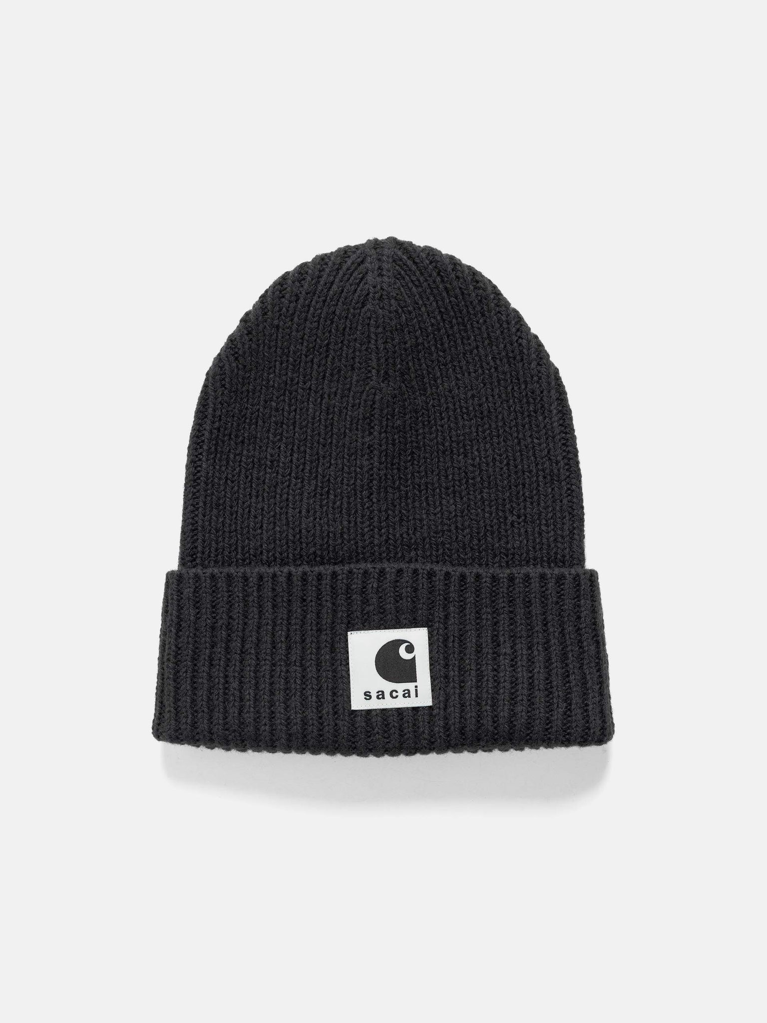 x Carhartt WIP Wool Knit Beanie Black - 1