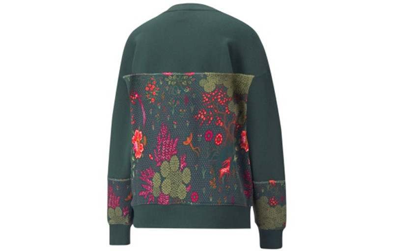 PUMA (WMNS) PUMA X Liberty Forever Crewneck 'Green' 532888-80 outlook