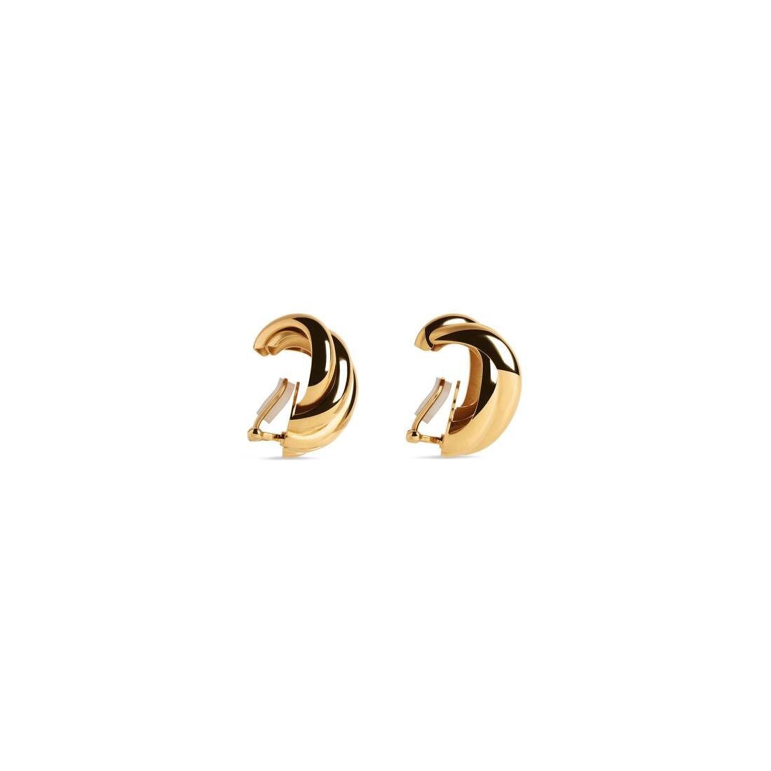 Women's Saturne Earrings in Gold - 3