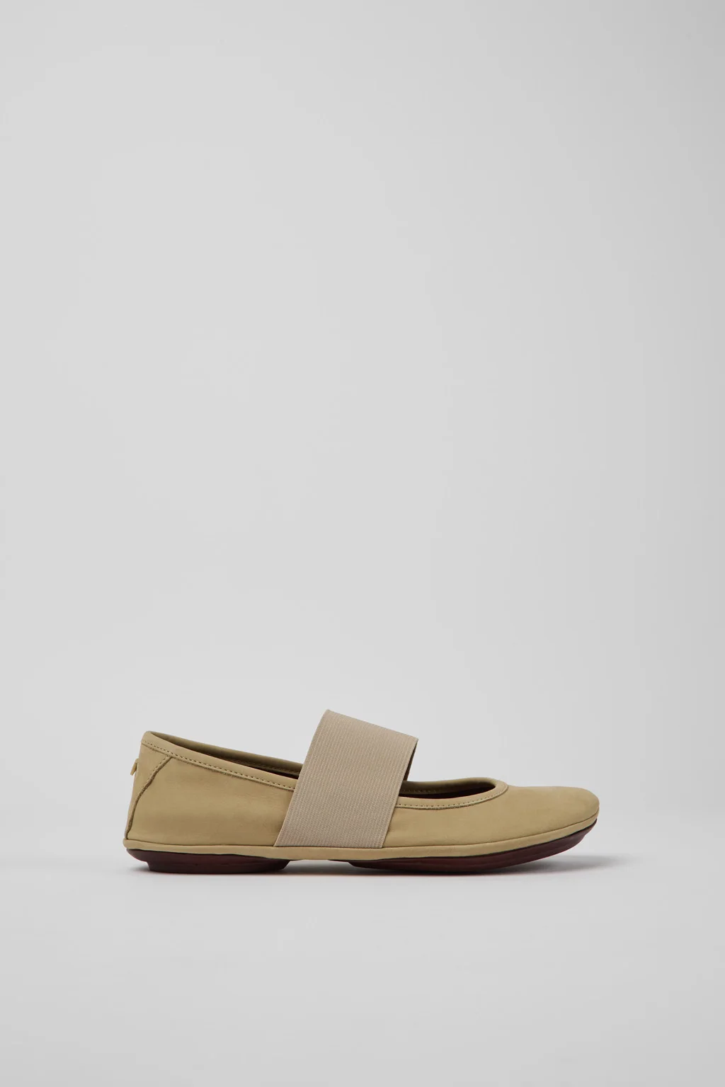 Right Beige nubuck shoes for women - 1
