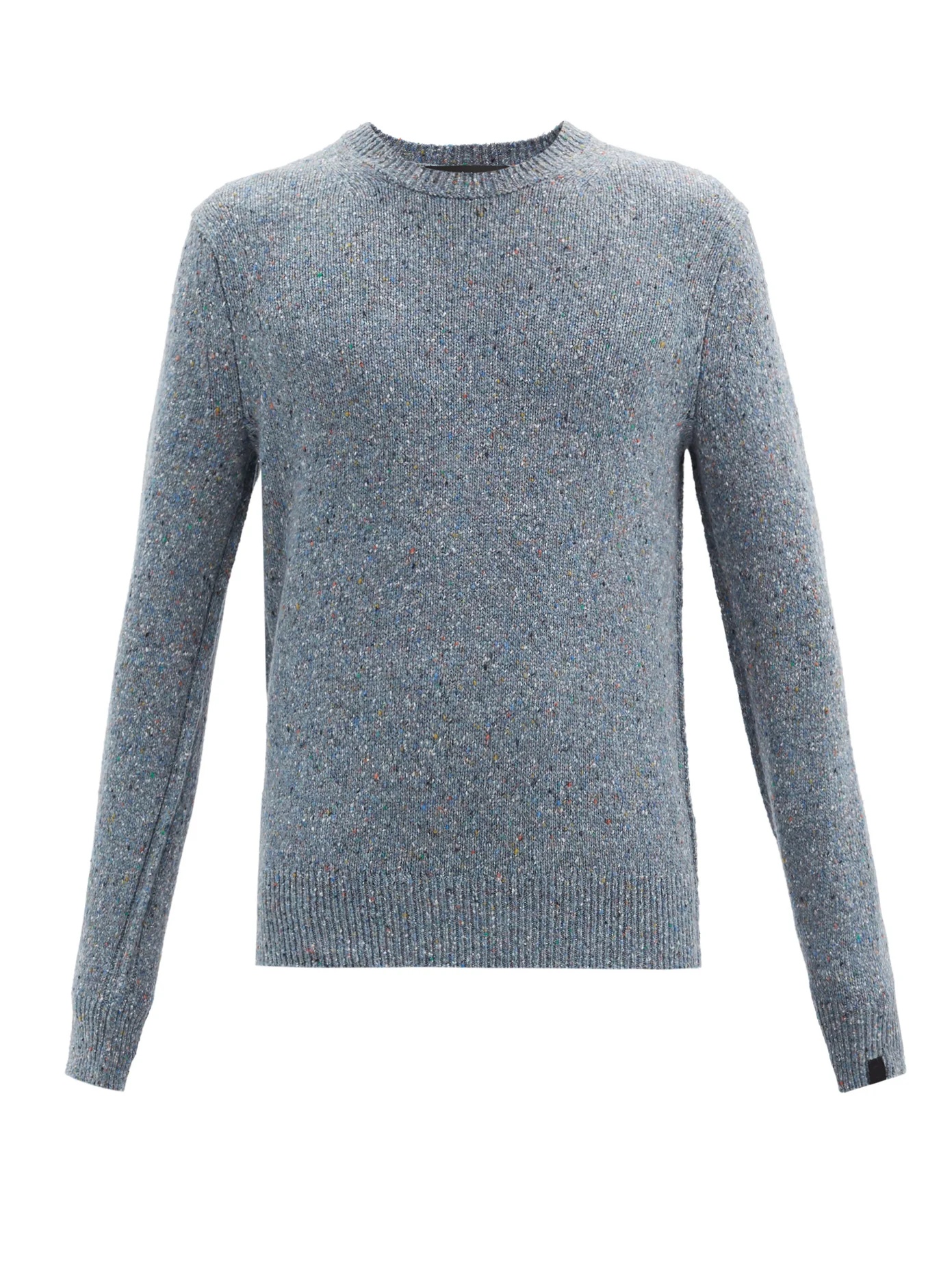 Scout speckled recycled wool-blend sweater - 1