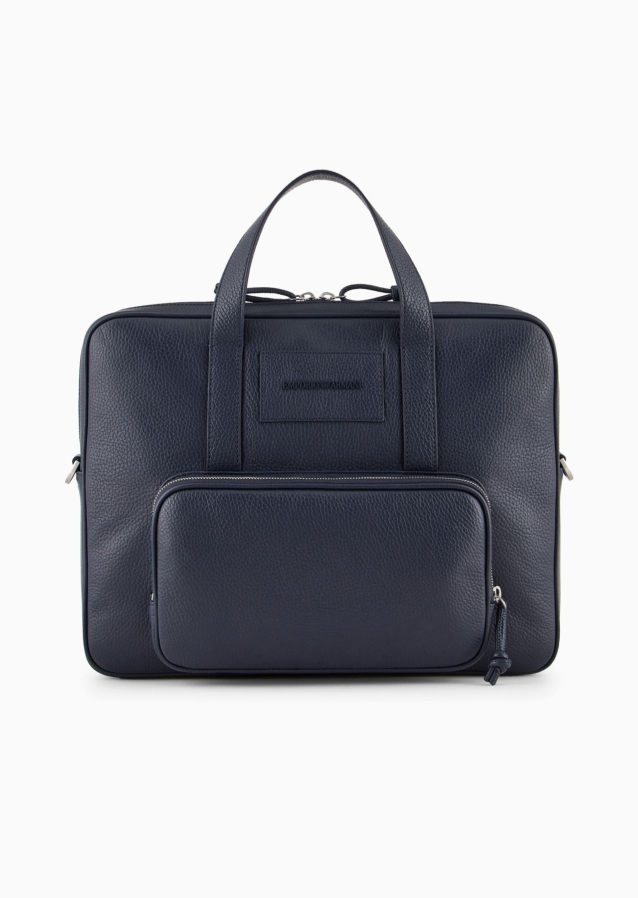 Business bag in tumbled leather - 1