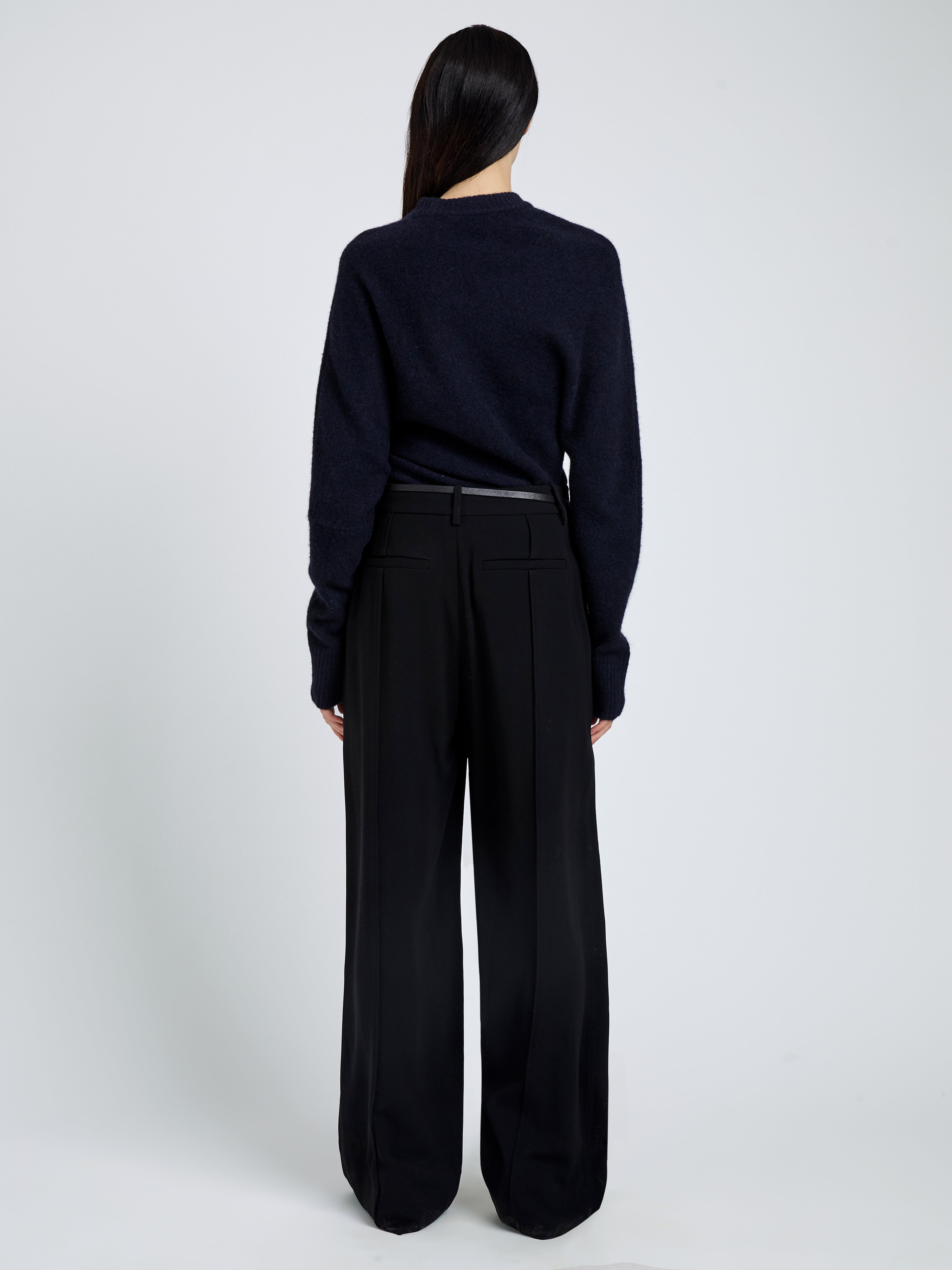 Abie Top in Clean Boiled Wool - 5