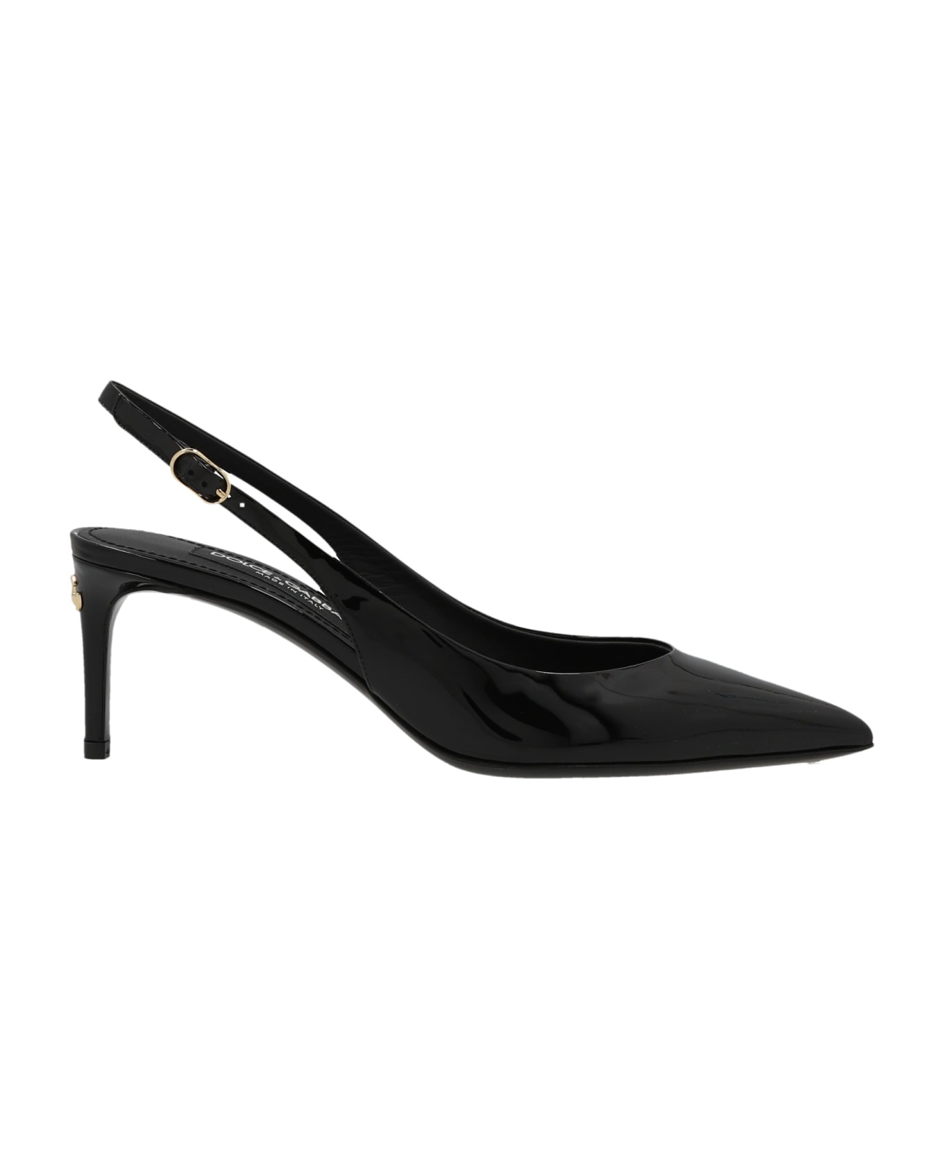 Patent Leather Slingbacks - 1