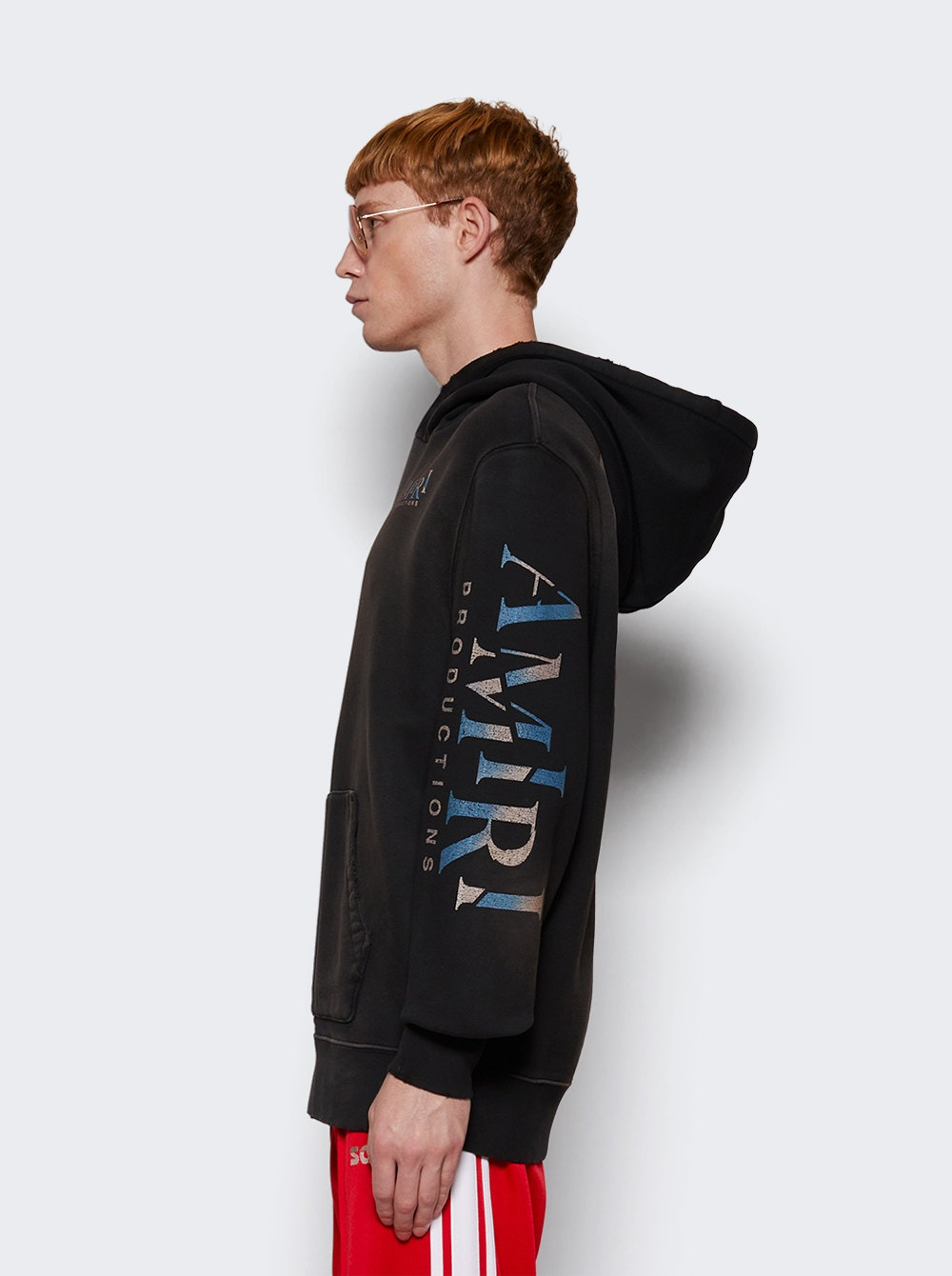 Theatre Masks Hoodie Black - 4