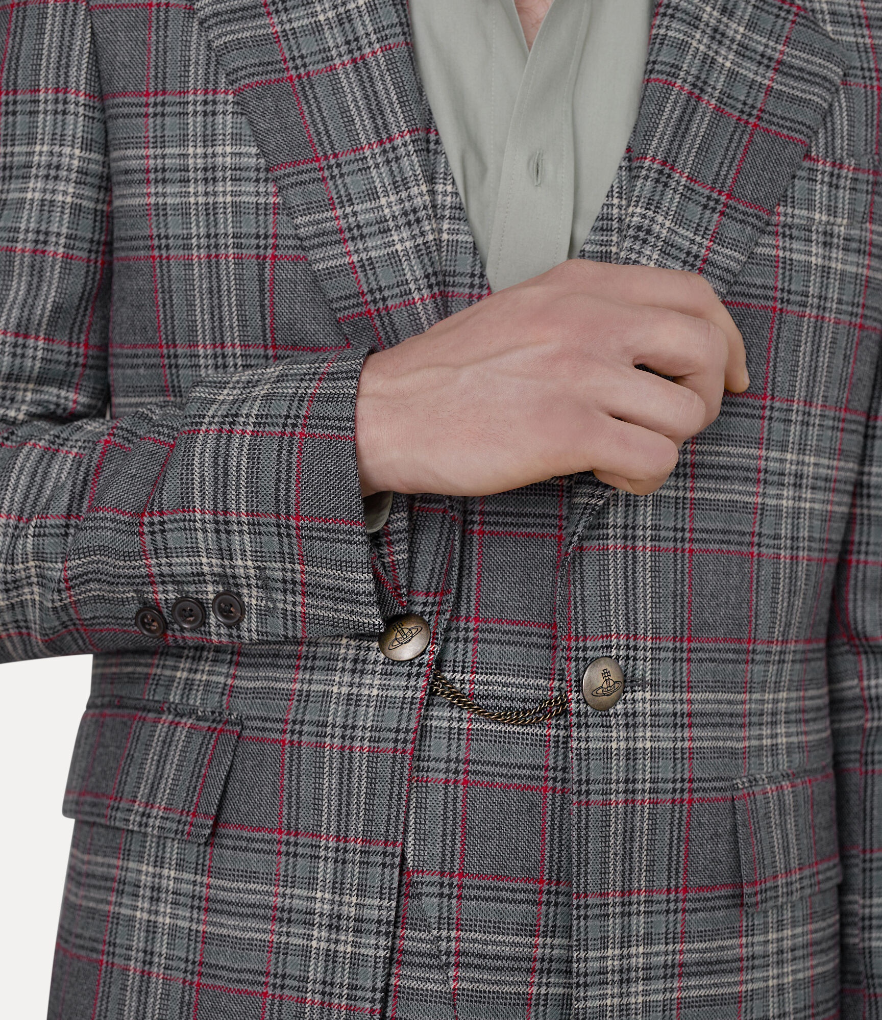 NEW WAISTCOAT JACKET TARTAN - 4