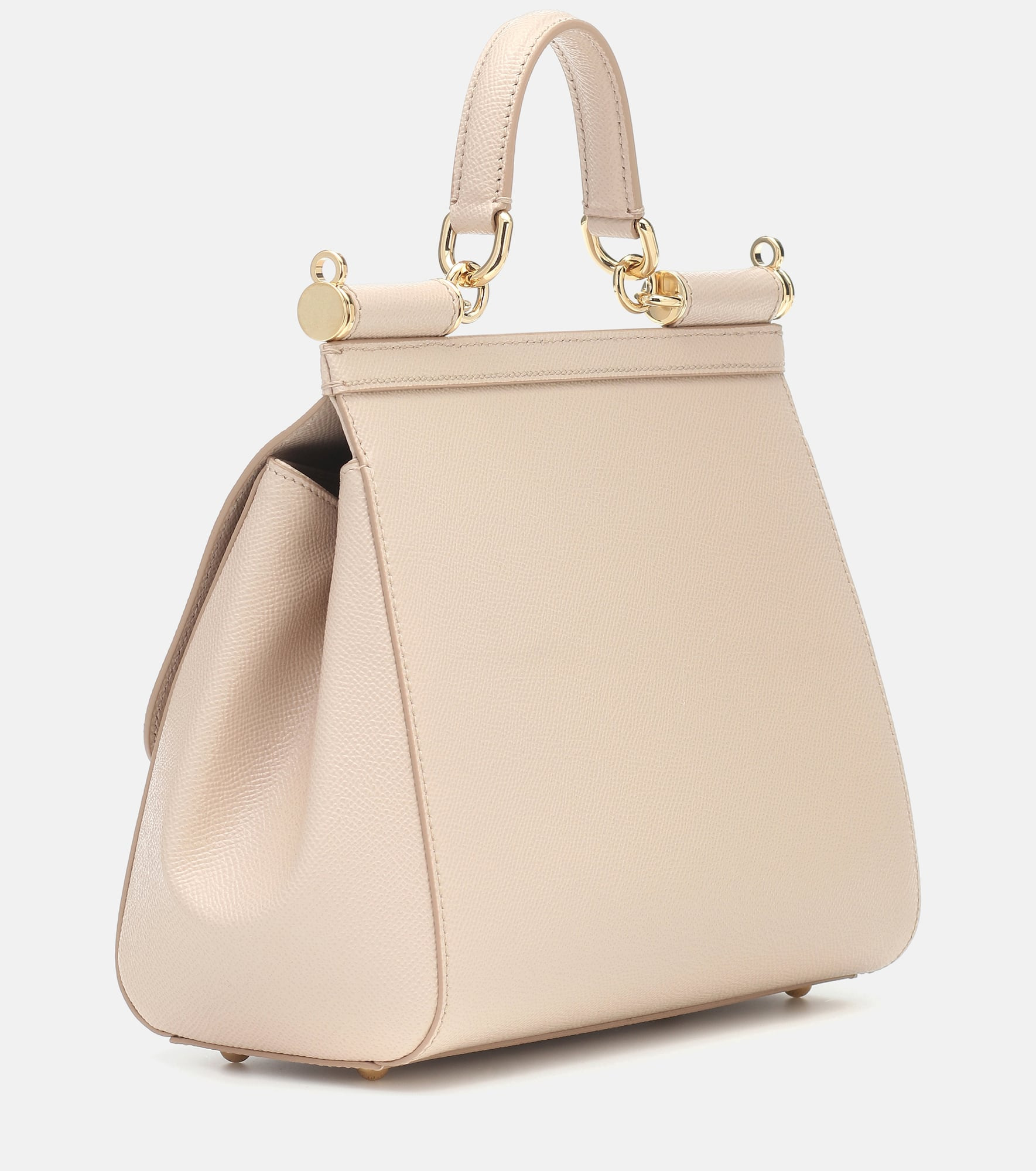 Sicily Medium leather shoulder bag - 4