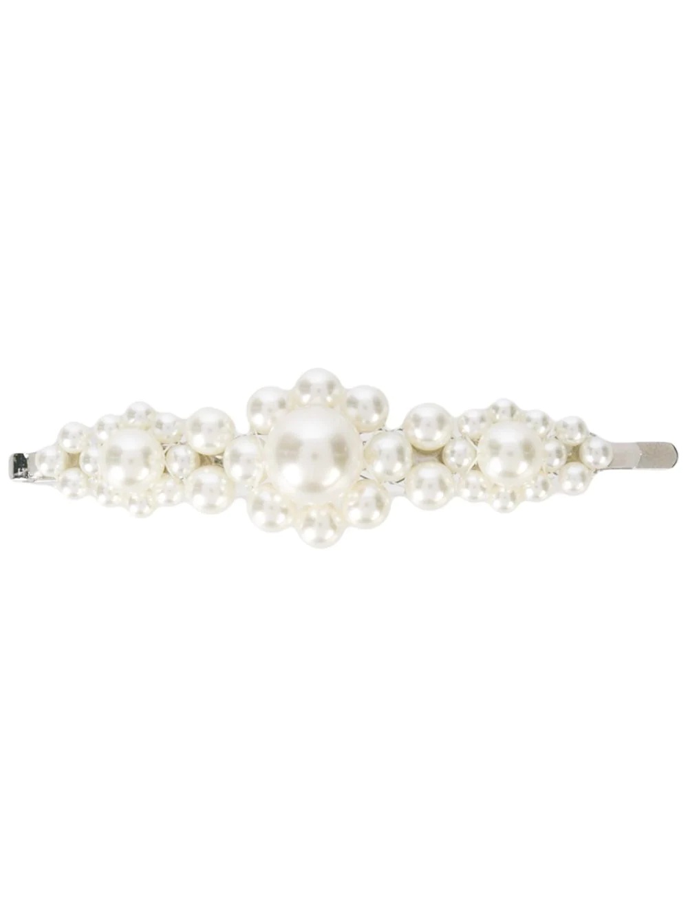 pearl embellished hair clip - 1