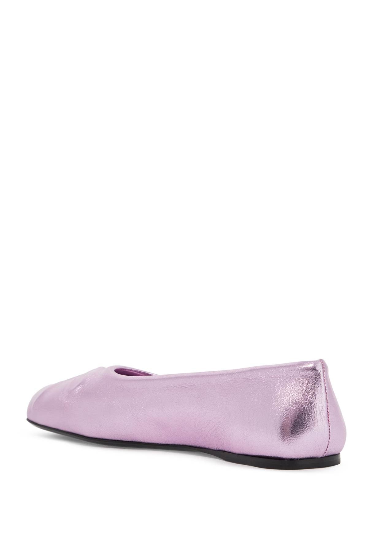 Ballerine Little Bow In Pelle Metallizzata - 3