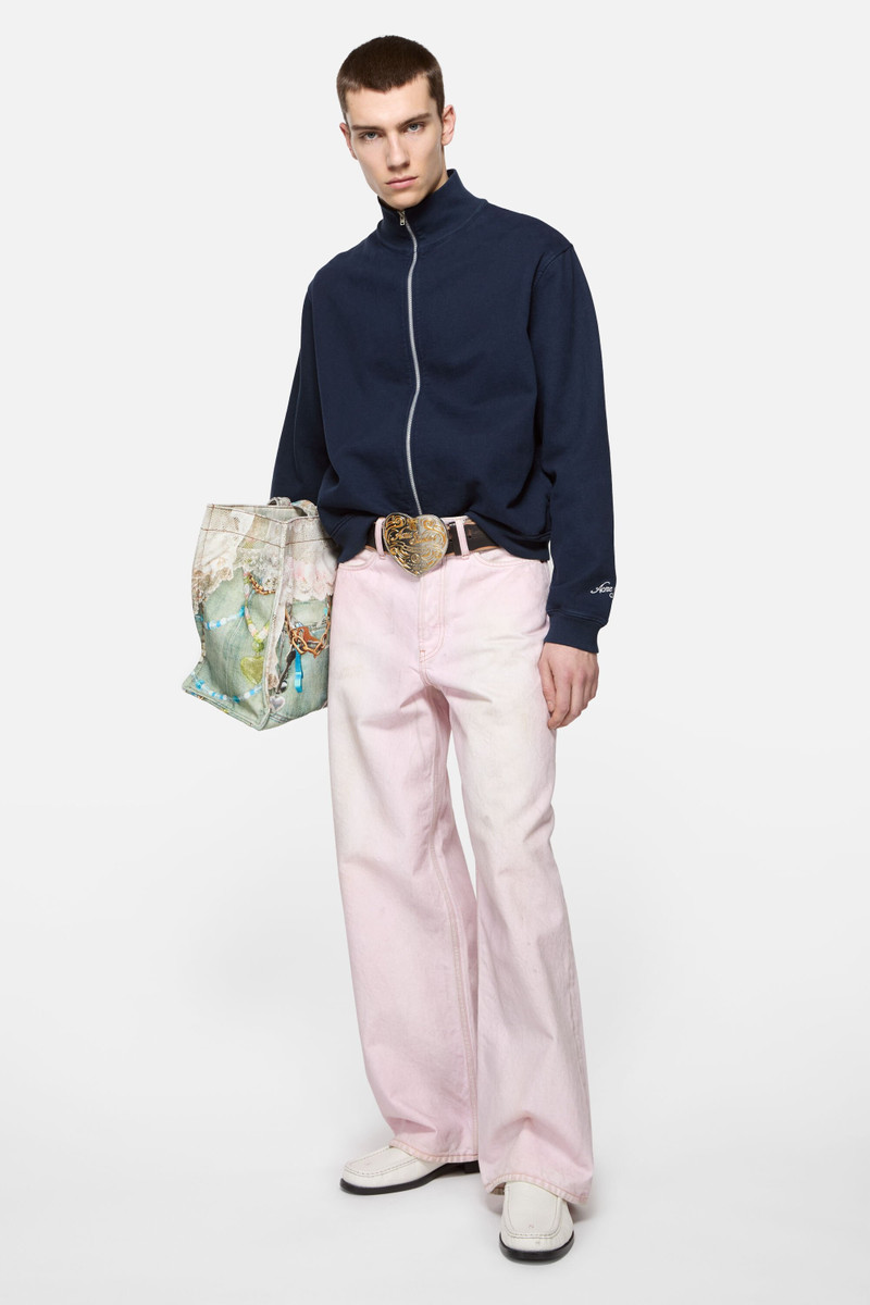 Acne Studios Baggy fit jeans - 1981 - Pale Pink outlook