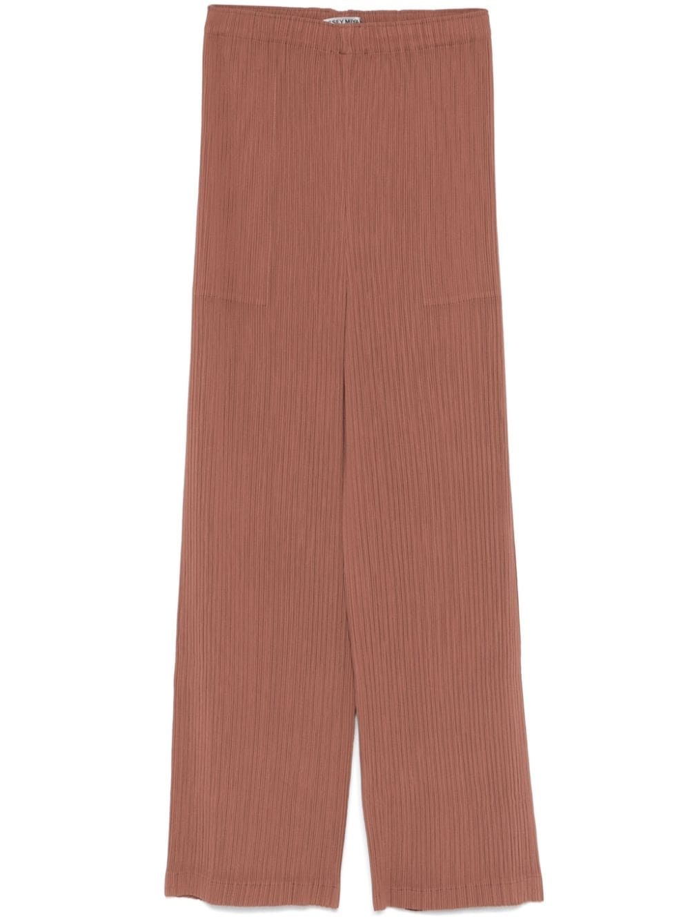 Hatching Pleats trousers - 1