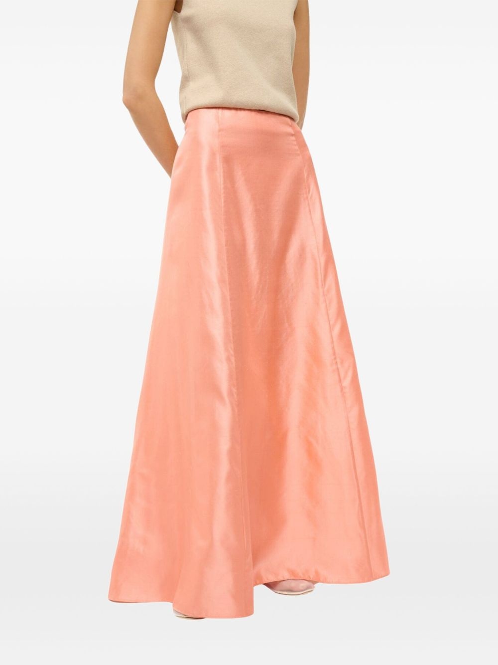 Vinxenzo silk maxi skirt - 3