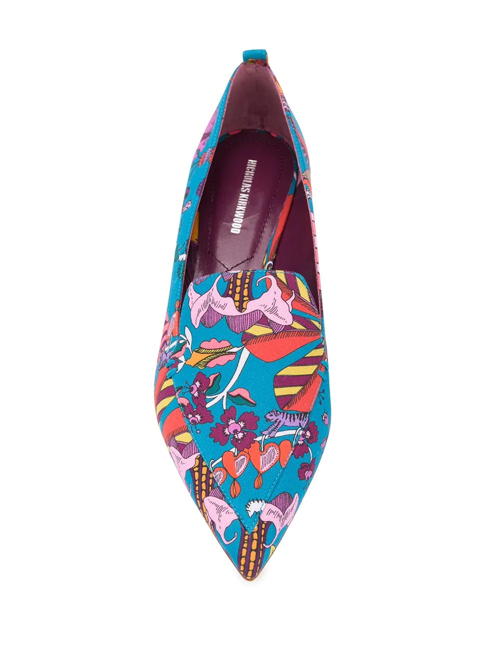 BEYA Fantasy Land-print loafers - 4