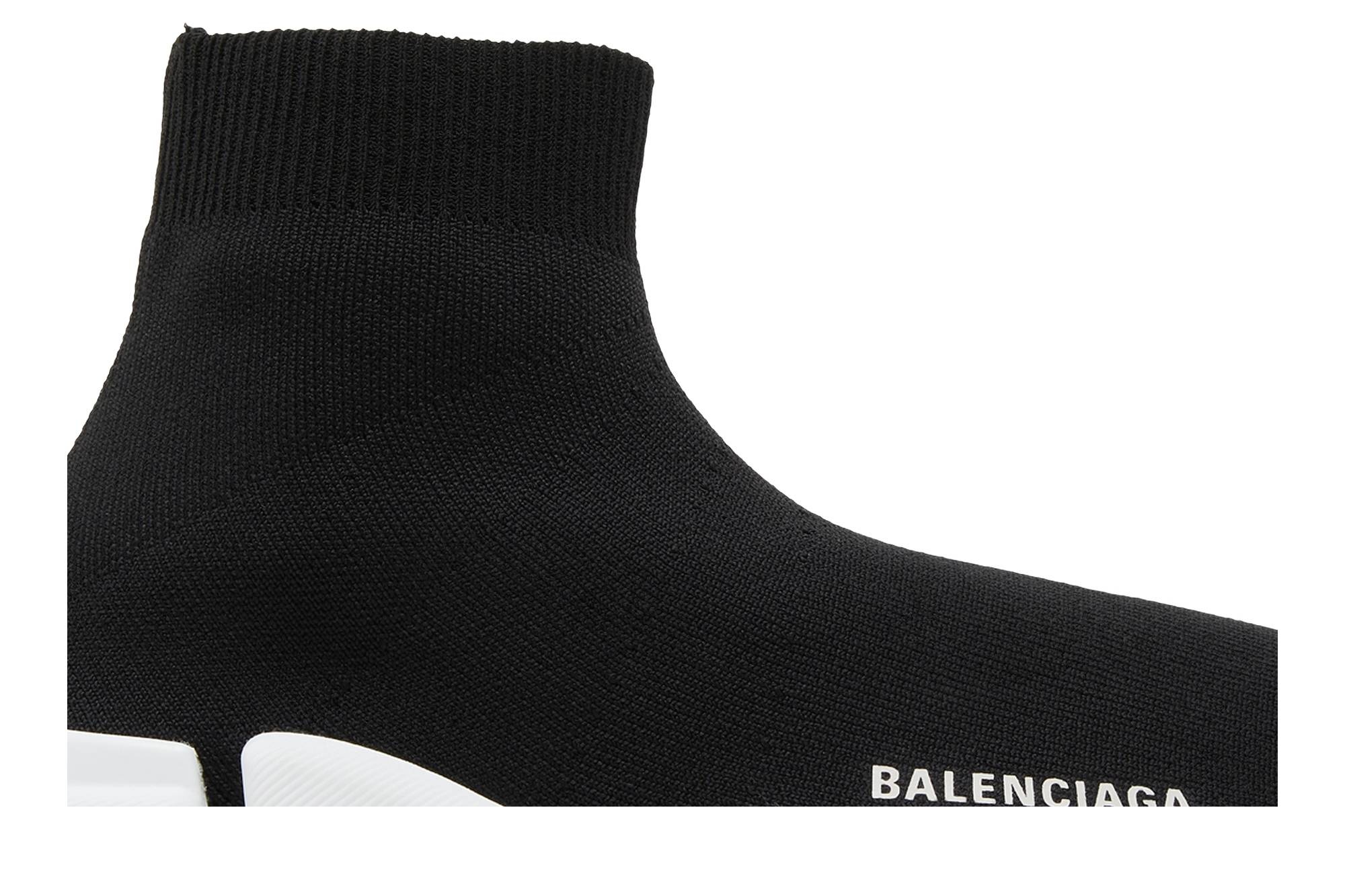 Balenciaga Wmns Speed 2.0 Sneaker 'Black White' - 2