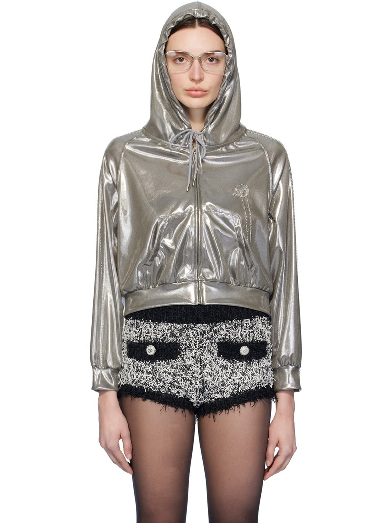 Silver Raglan Hoodie 1