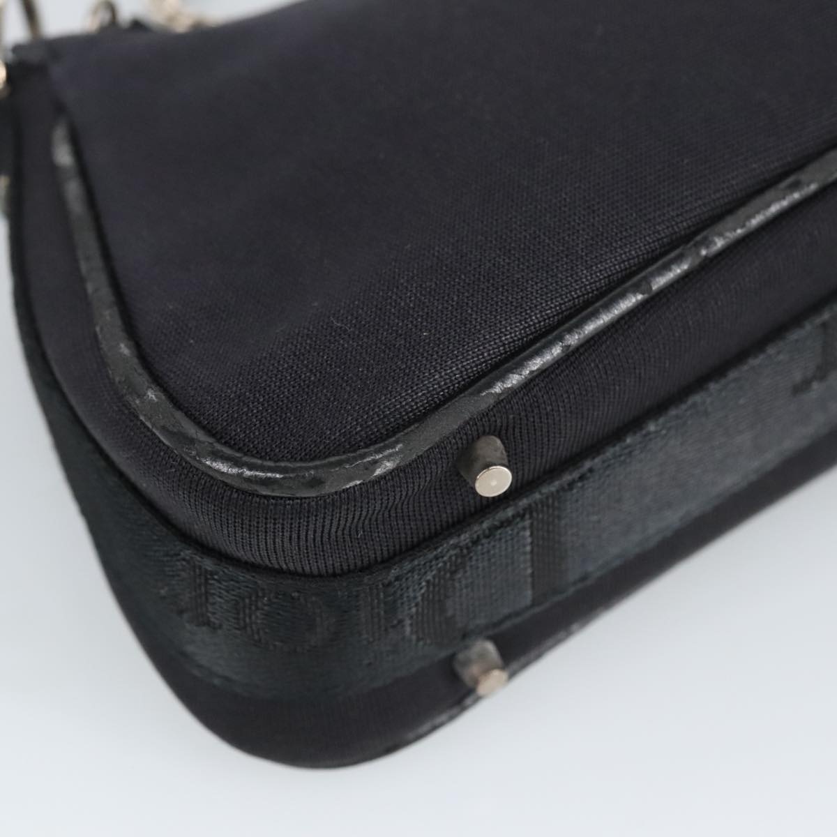 DIOR Hand Bag Canvas Black - 9
