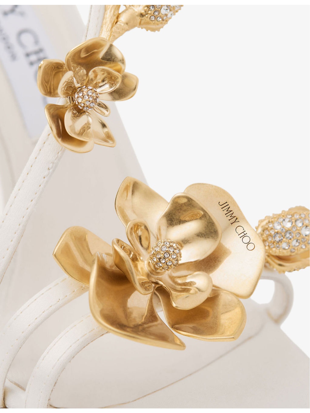 Zea 96 Satin Heeled Sandals - 5