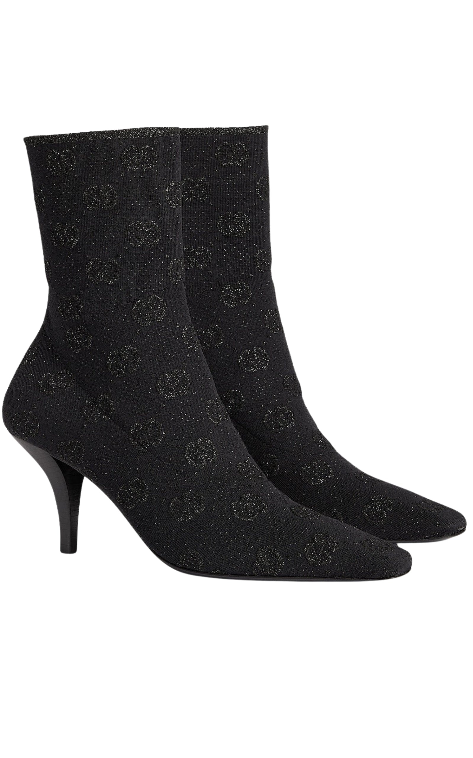 GG Knit Ankle Boots - 3