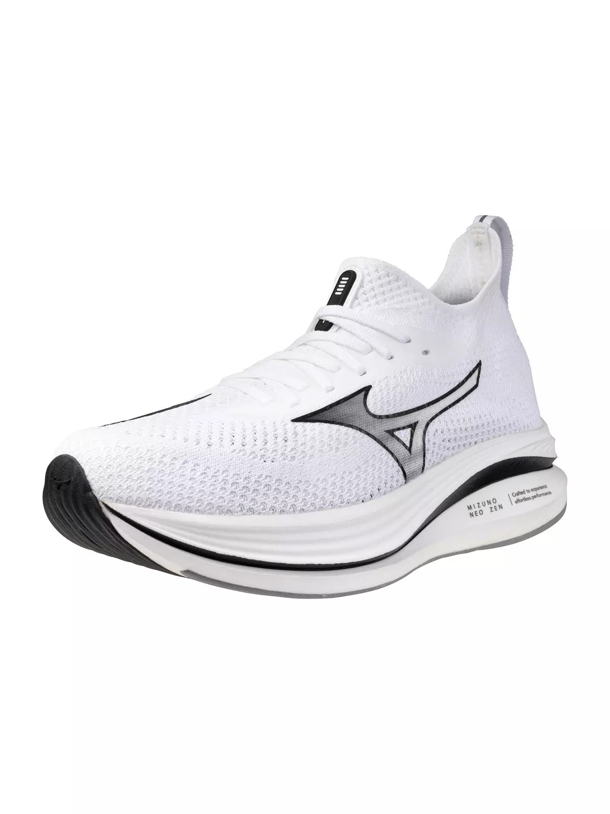 Neo Zen "White/Black" Men's Running Shoe - 3