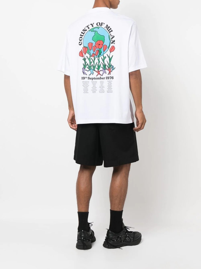 Marcelo Burlon County Of Milan logo-print T-Shirt outlook