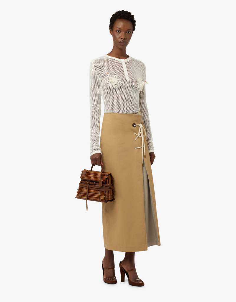 MOSCHINO TIE ME SMALL HANDBAG 4