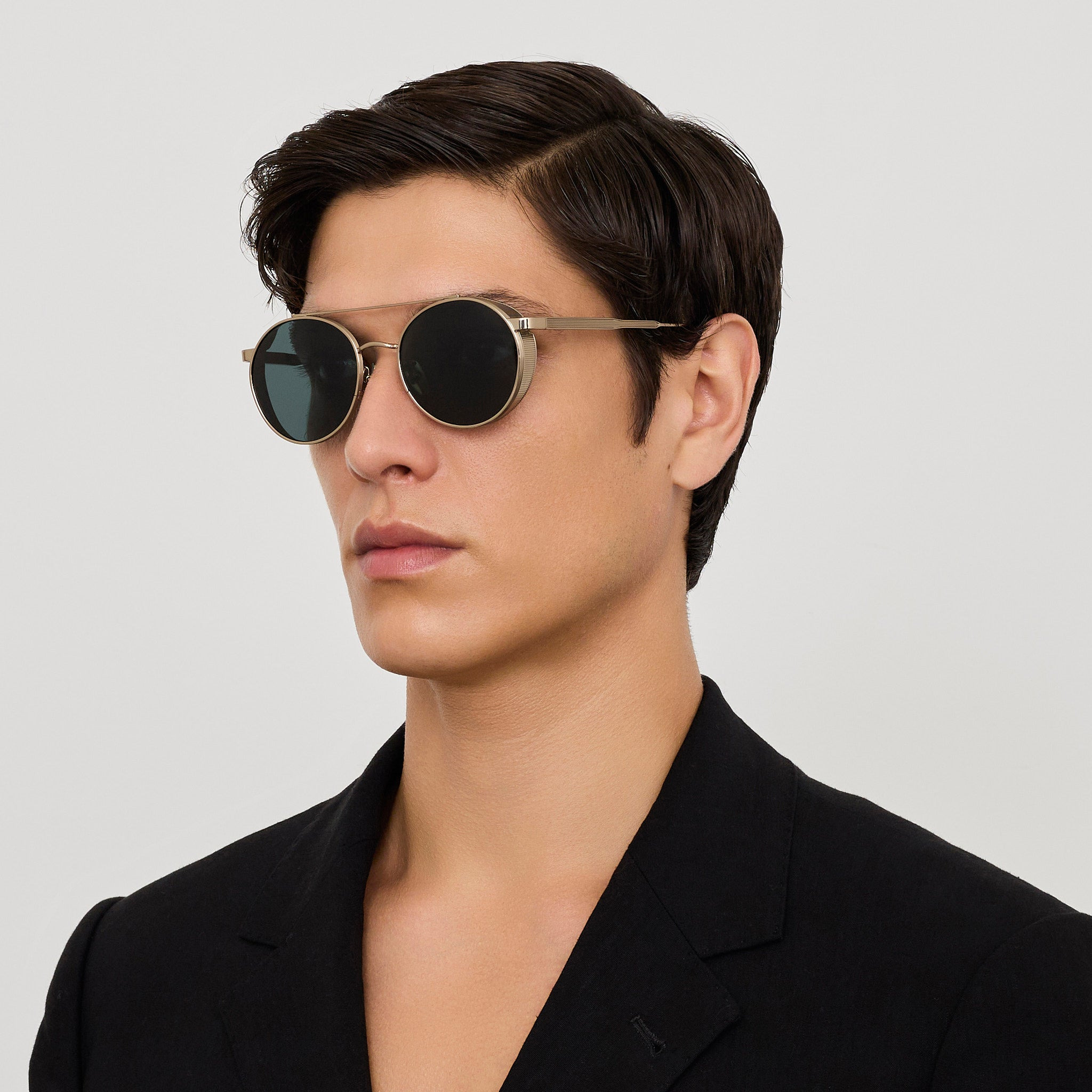 Conor Sunglasses in Green and Gold - 4
