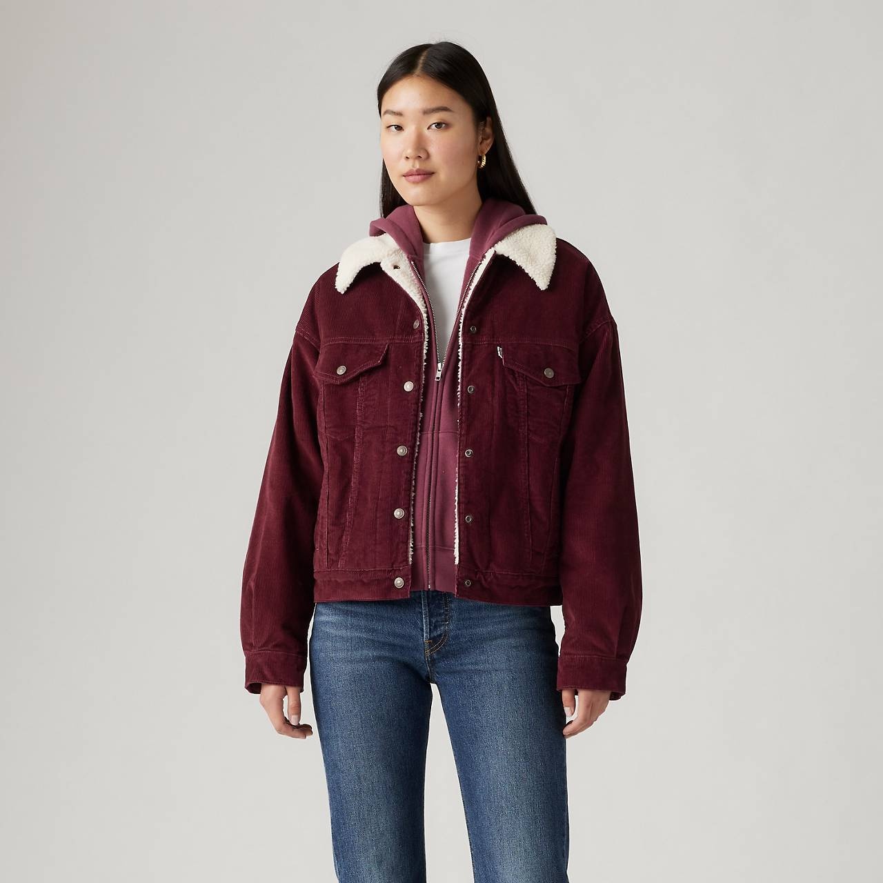 '90S SHERPA TRUCKER JACKET - 2