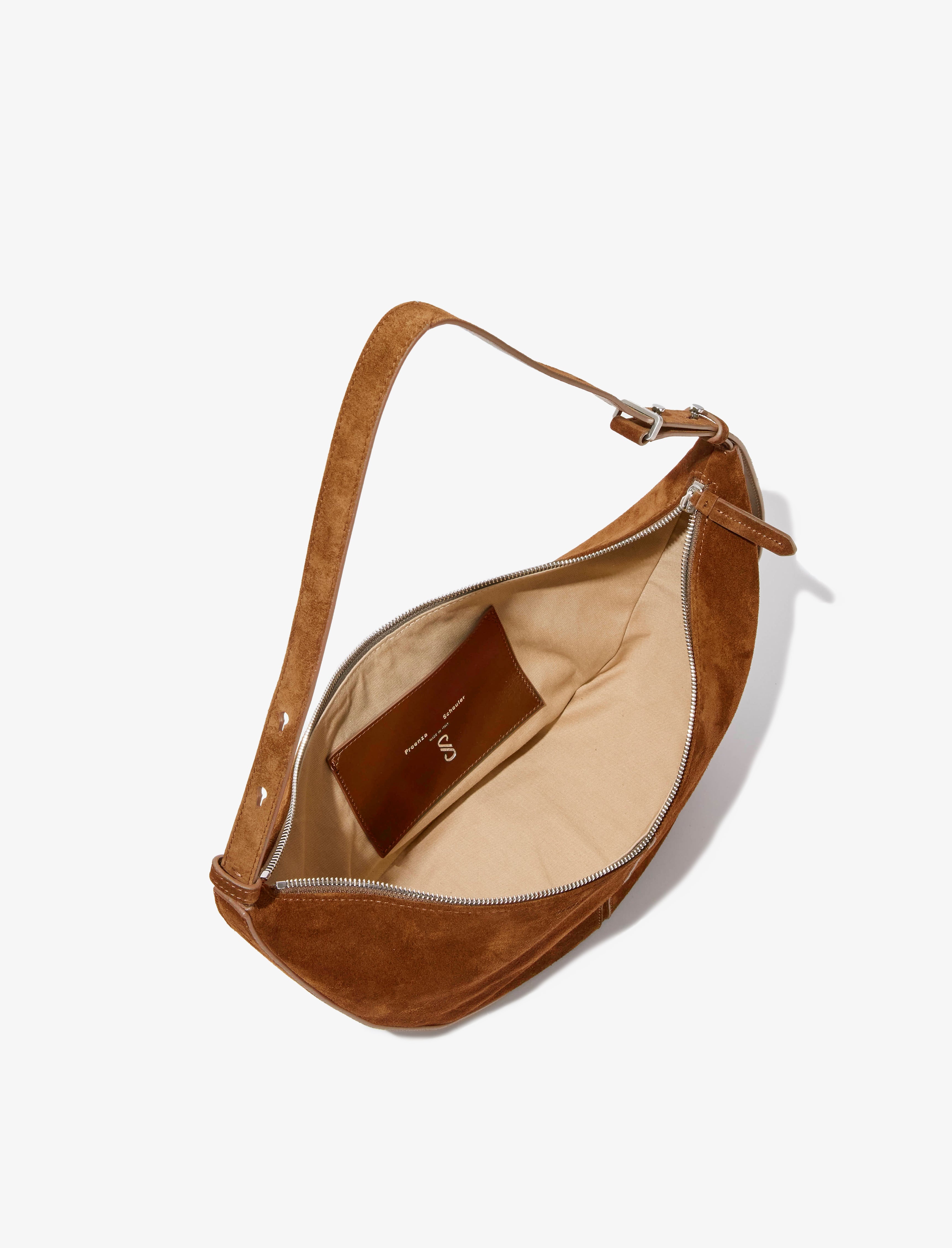 Slide Bag in Suede - 7