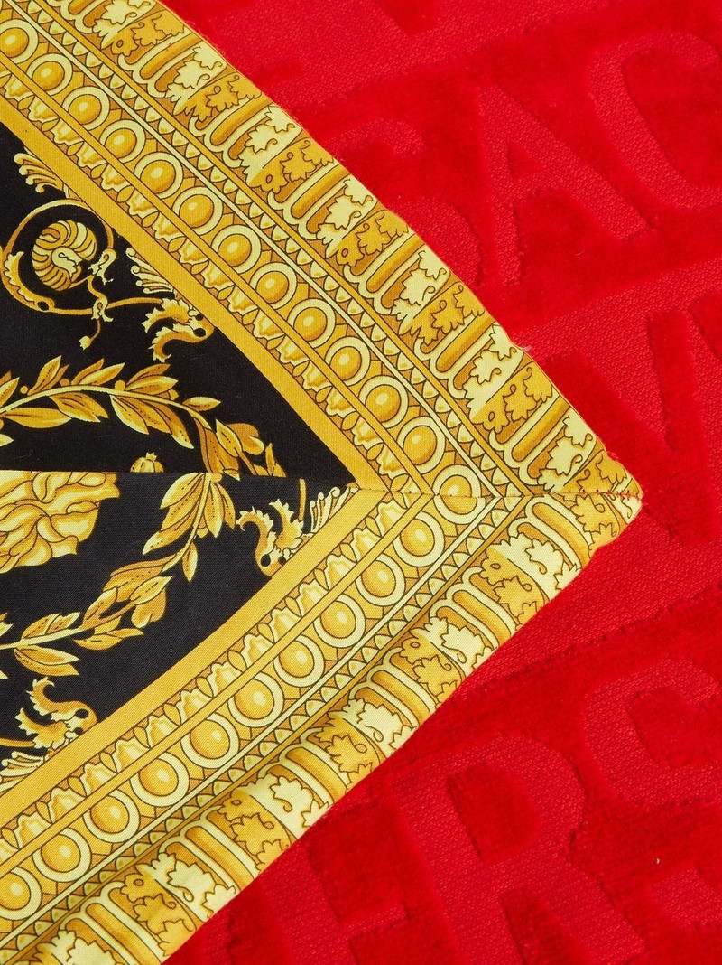 I Love Baroque beach towel 3